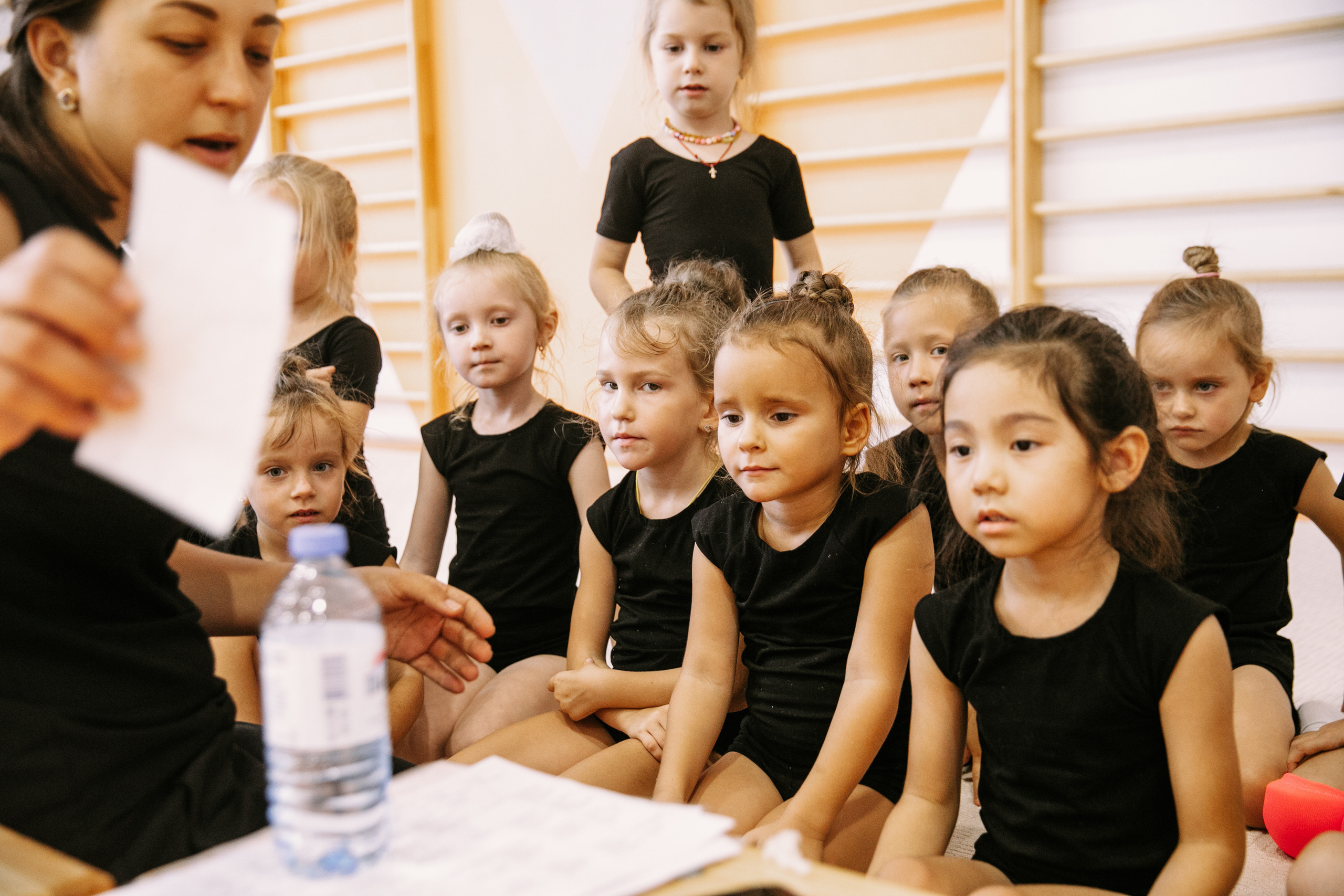 Гимнастки. Фотограф Максим Маркелов