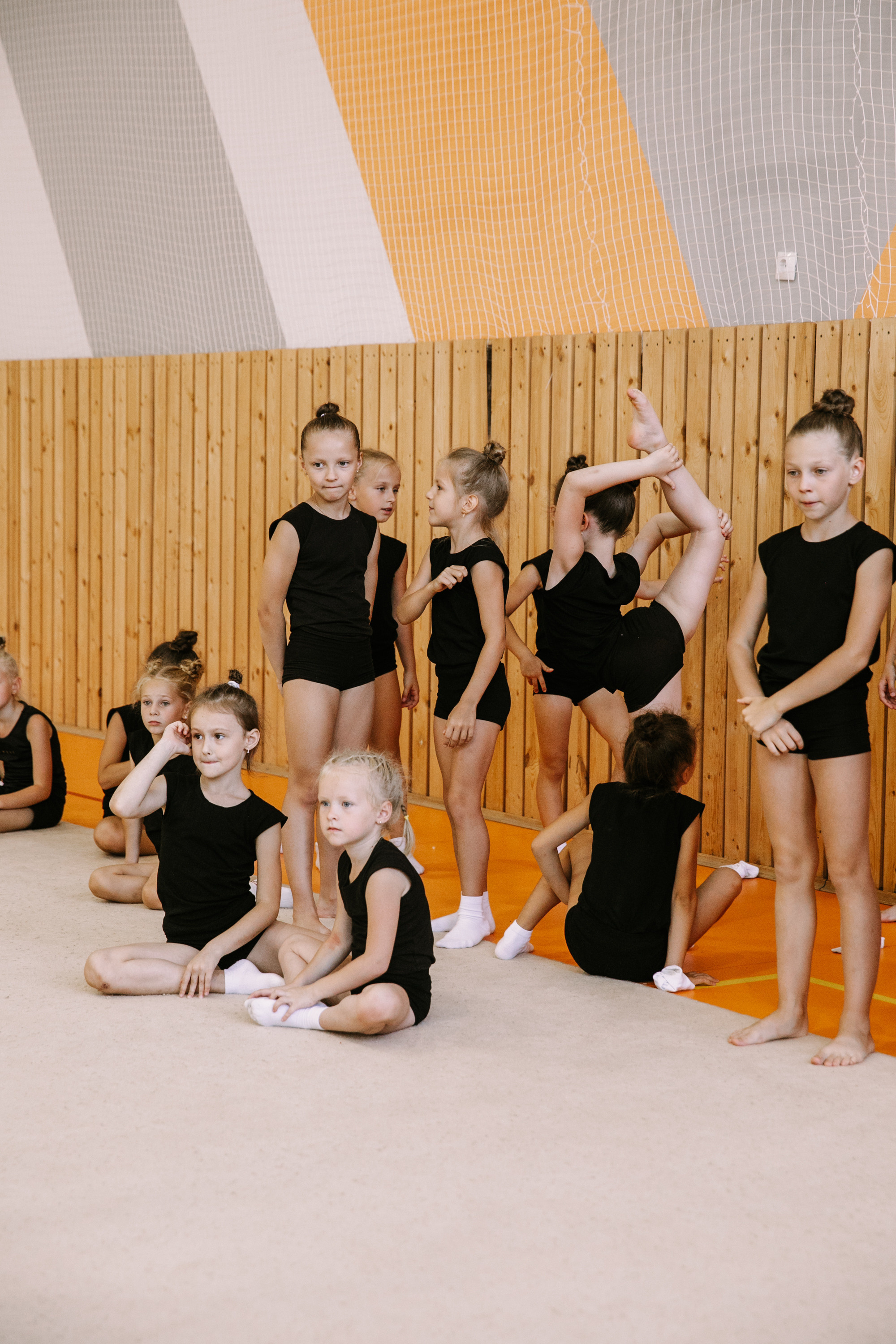 Гимнастки. Фотограф Максим Маркелов