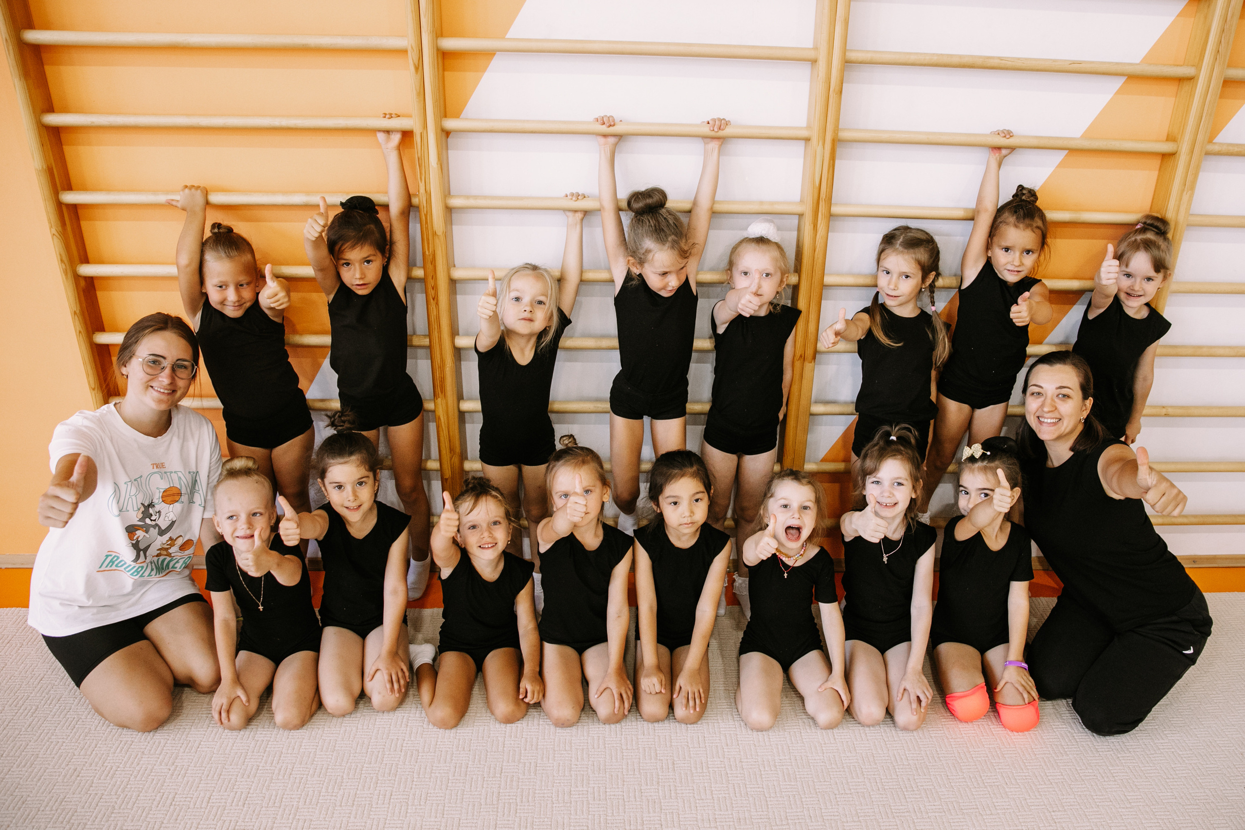 Гимнастки. Фотограф Максим Маркелов