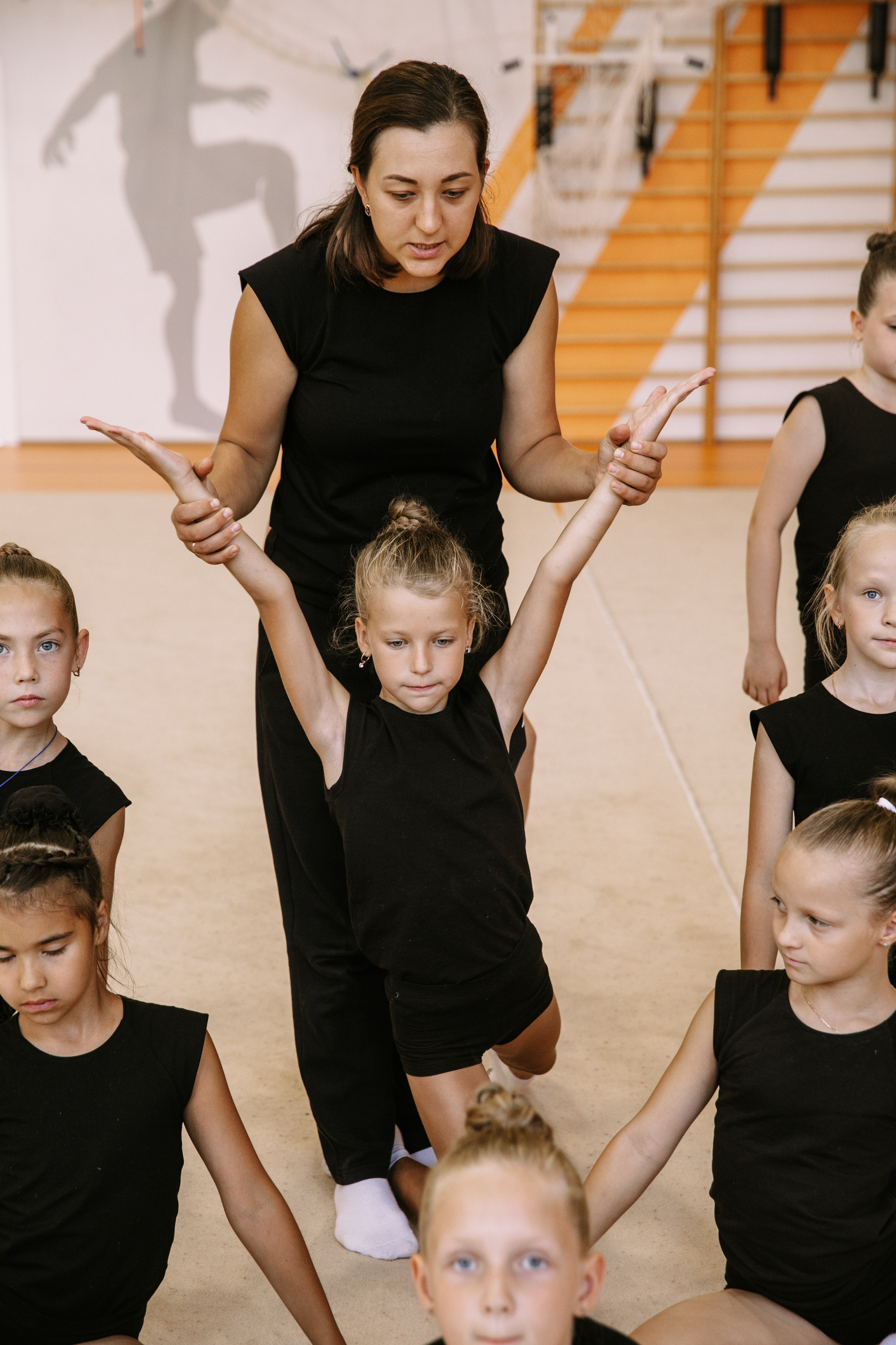 Гимнастки. Фотограф Максим Маркелов