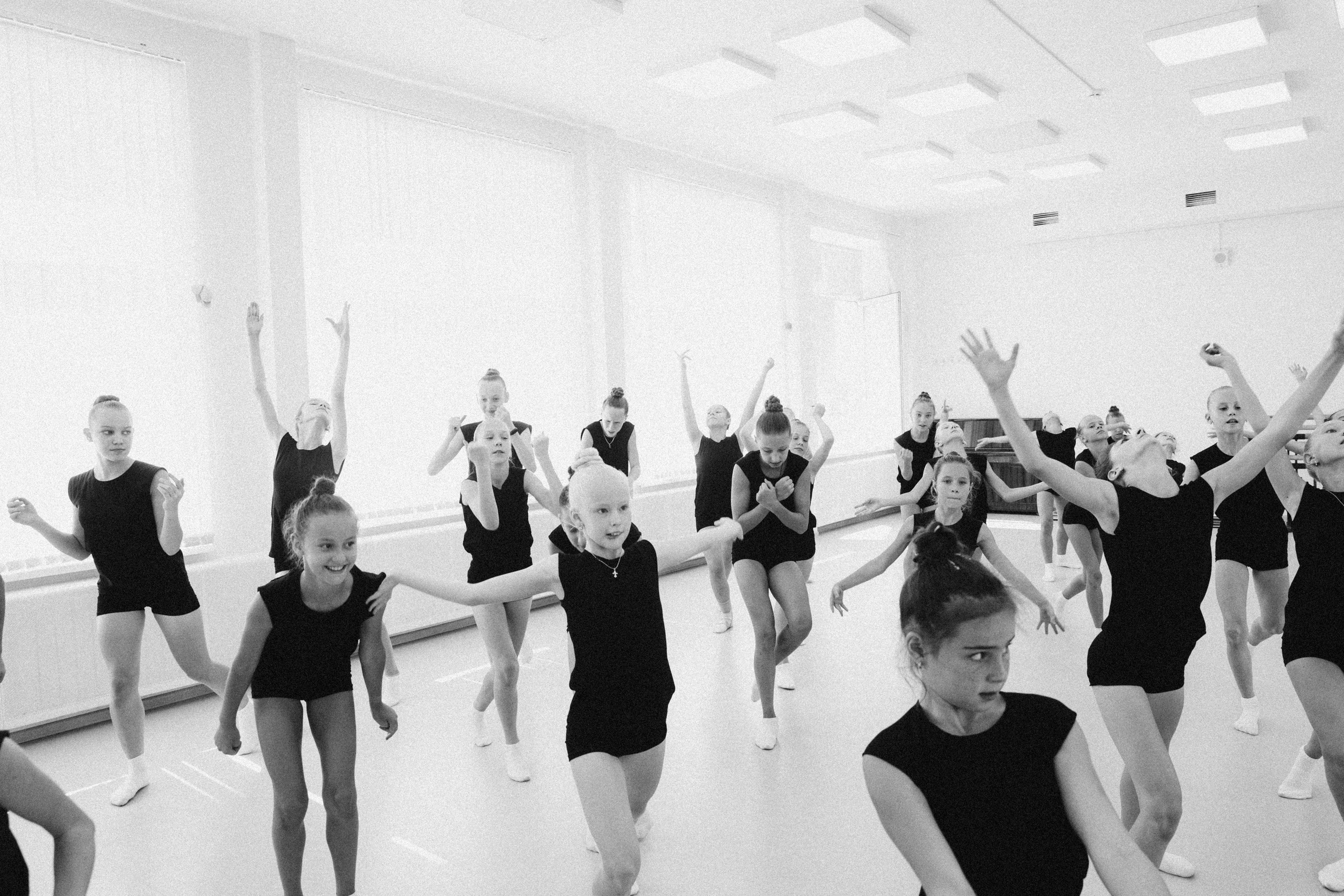 Гимнастки. Фотограф Максим Маркелов