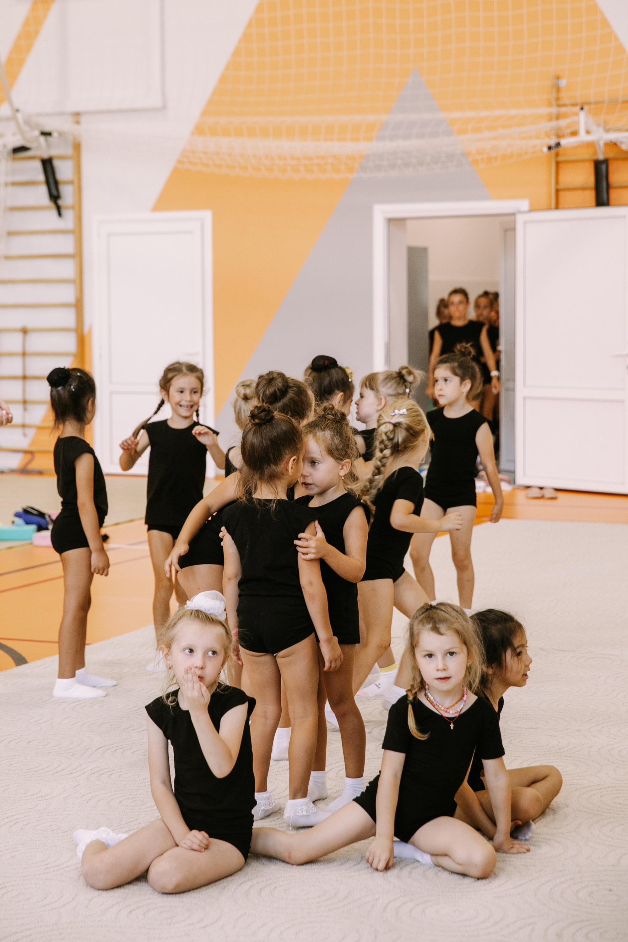 Гимнастки. Фотограф Максим Маркелов