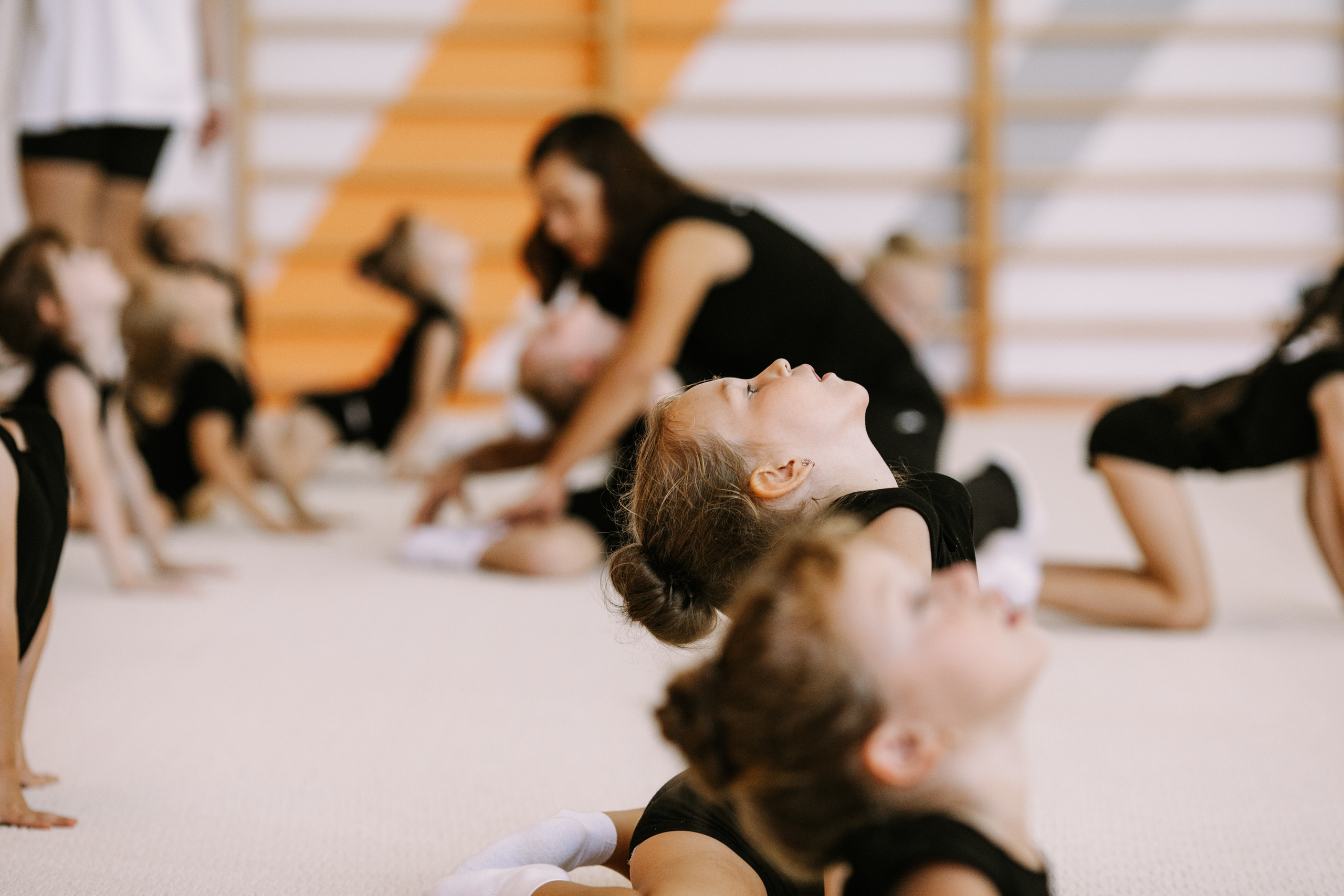 Гимнастки. Фотограф Максим Маркелов
