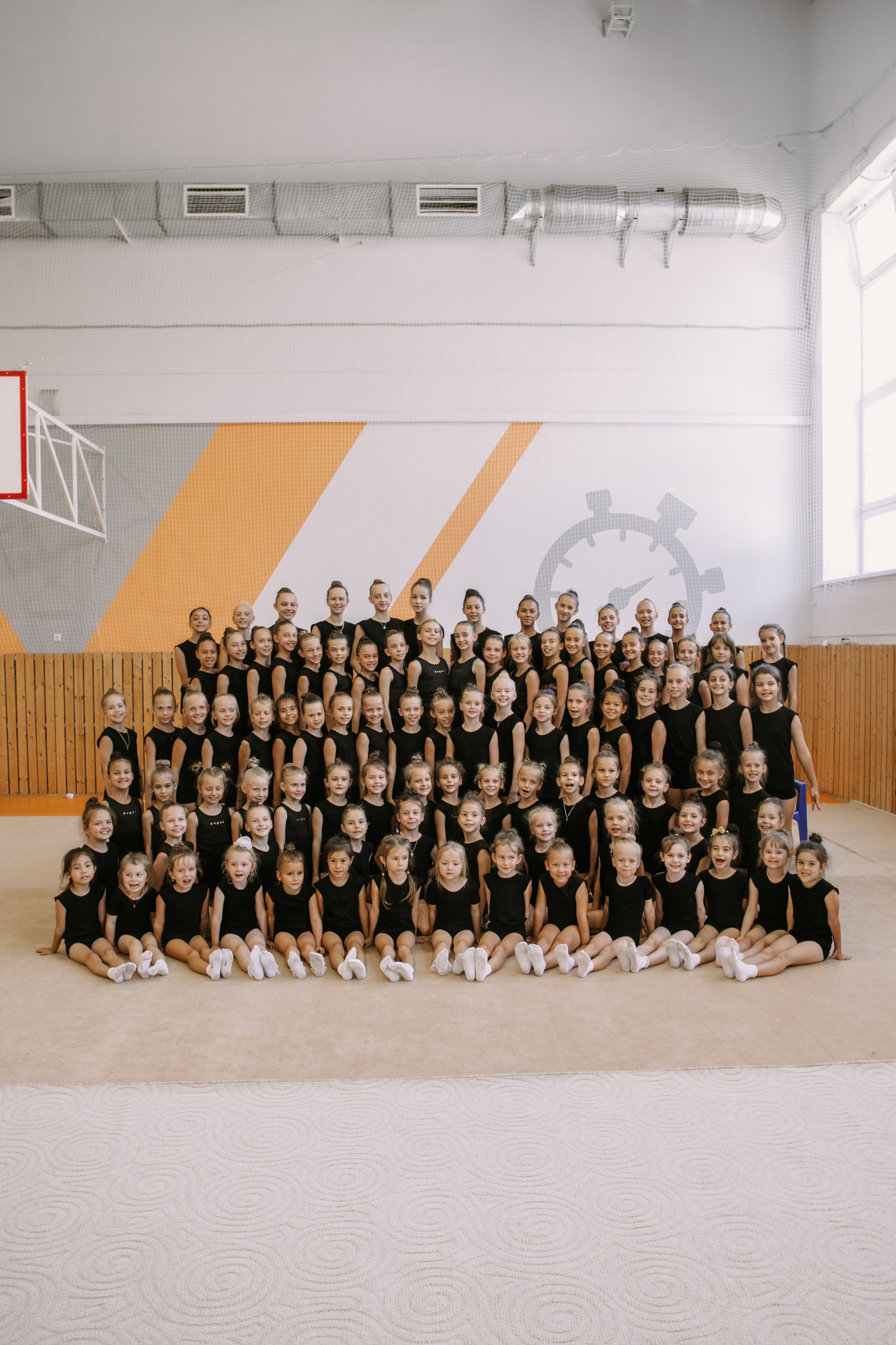 Гимнастки. Фотограф Максим Маркелов