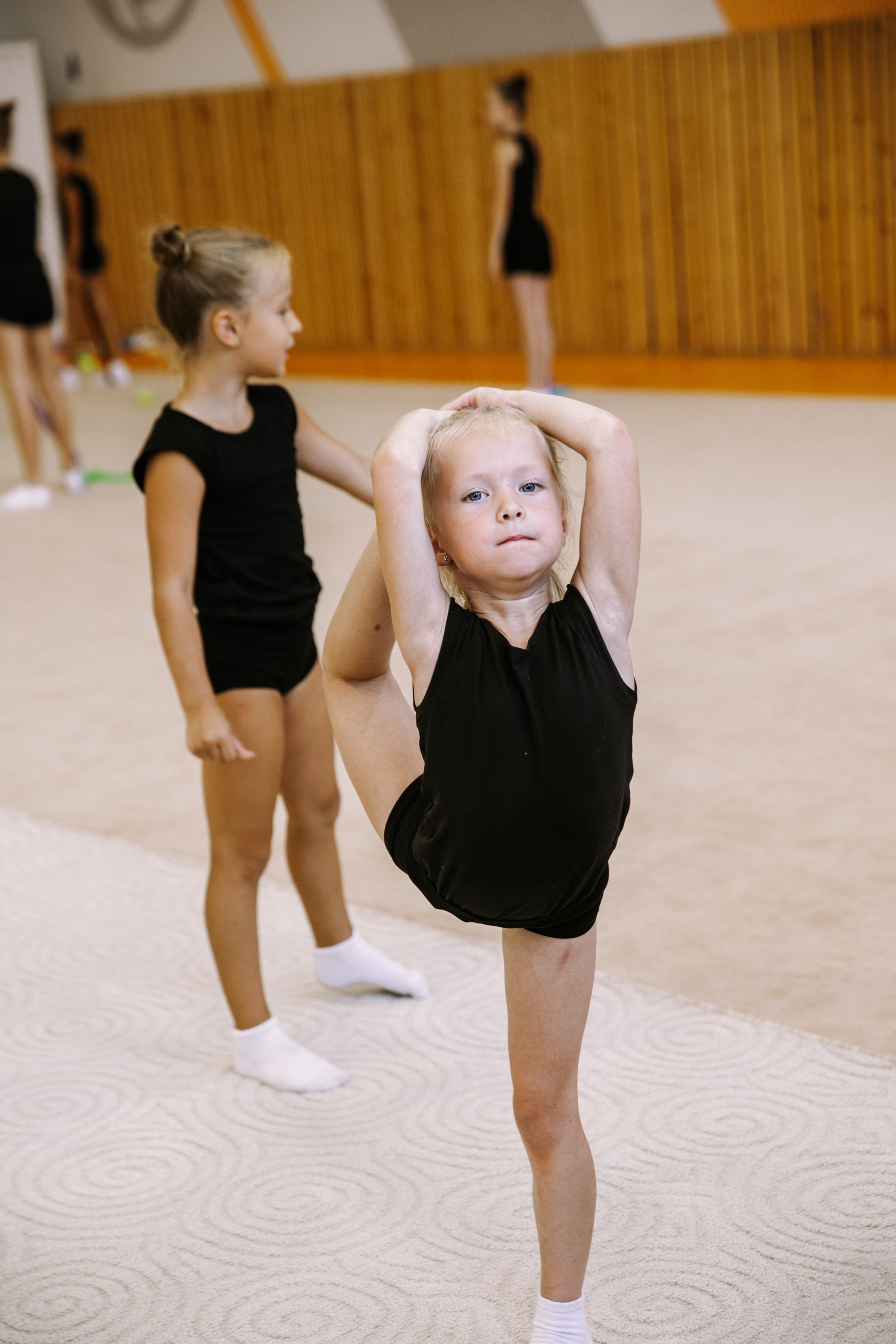 Гимнастки. Фотограф Максим Маркелов