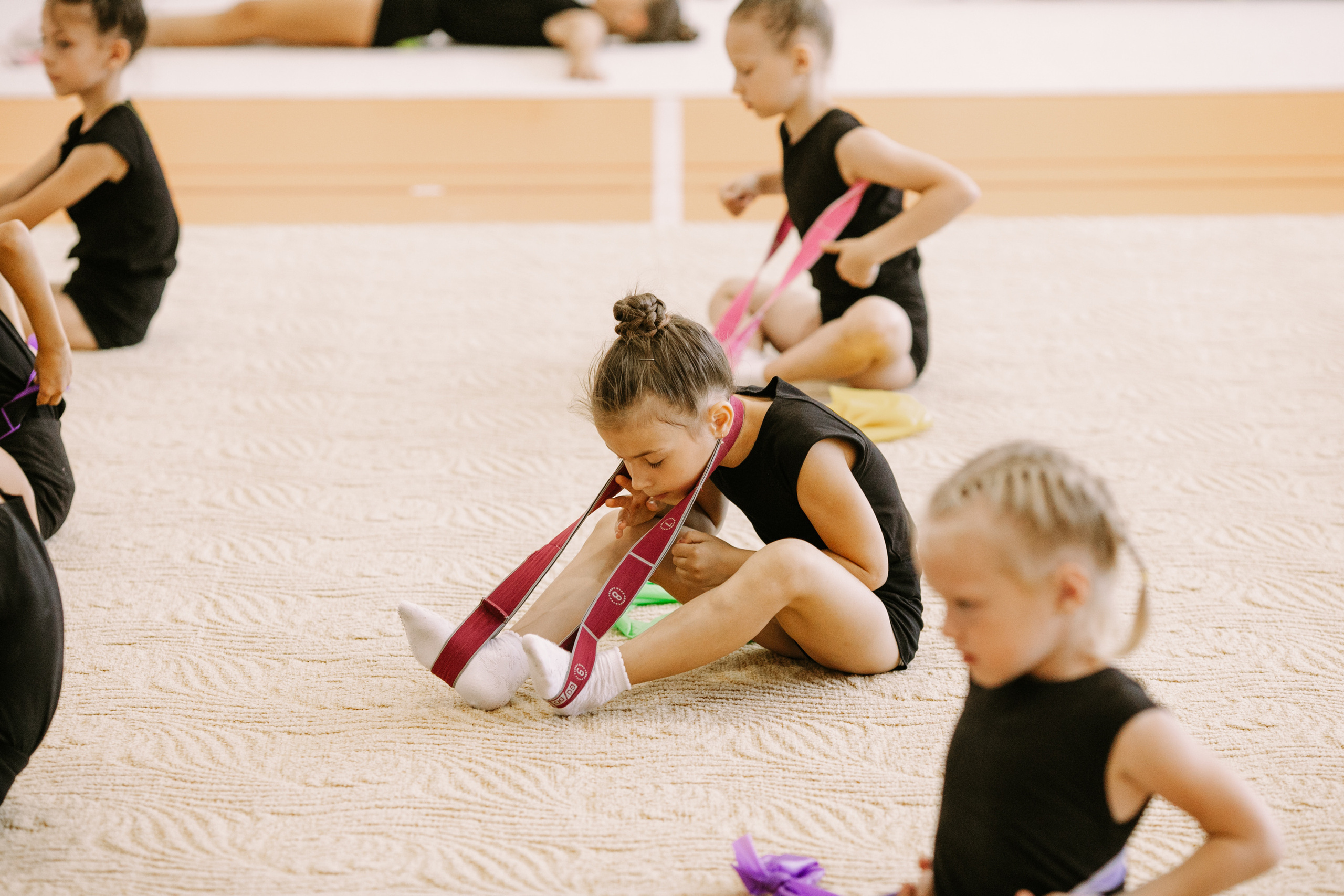 Гимнастки. Фотограф Максим Маркелов