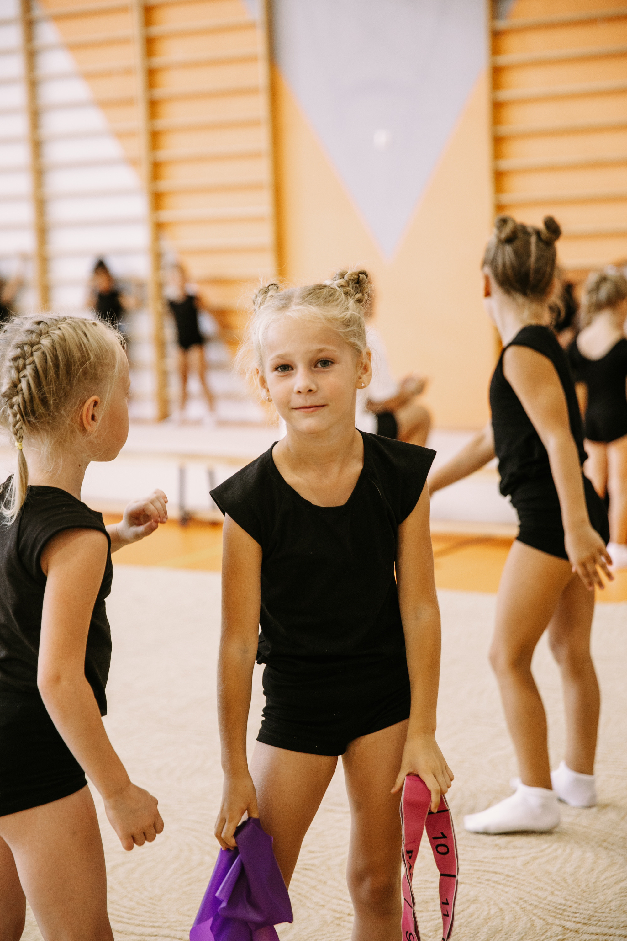 Гимнастки. Фотограф Максим Маркелов