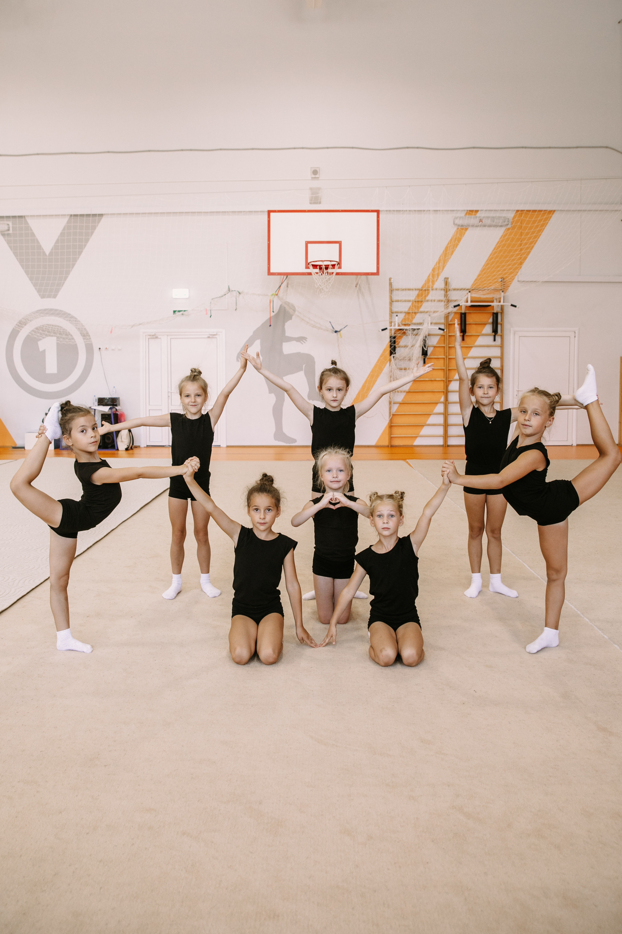 Гимнастки. Фотограф Максим Маркелов