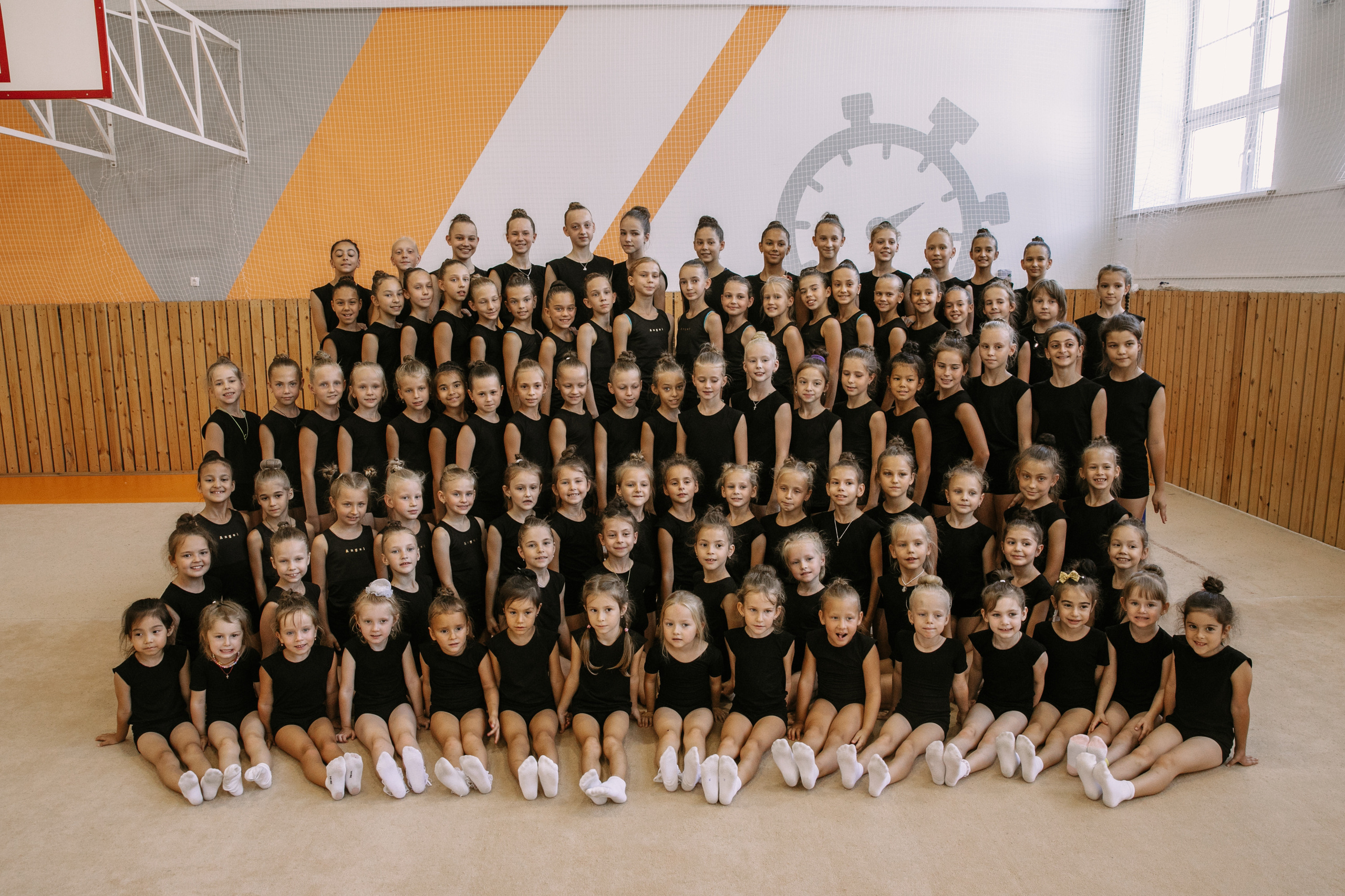 Гимнастки. Фотограф Максим Маркелов