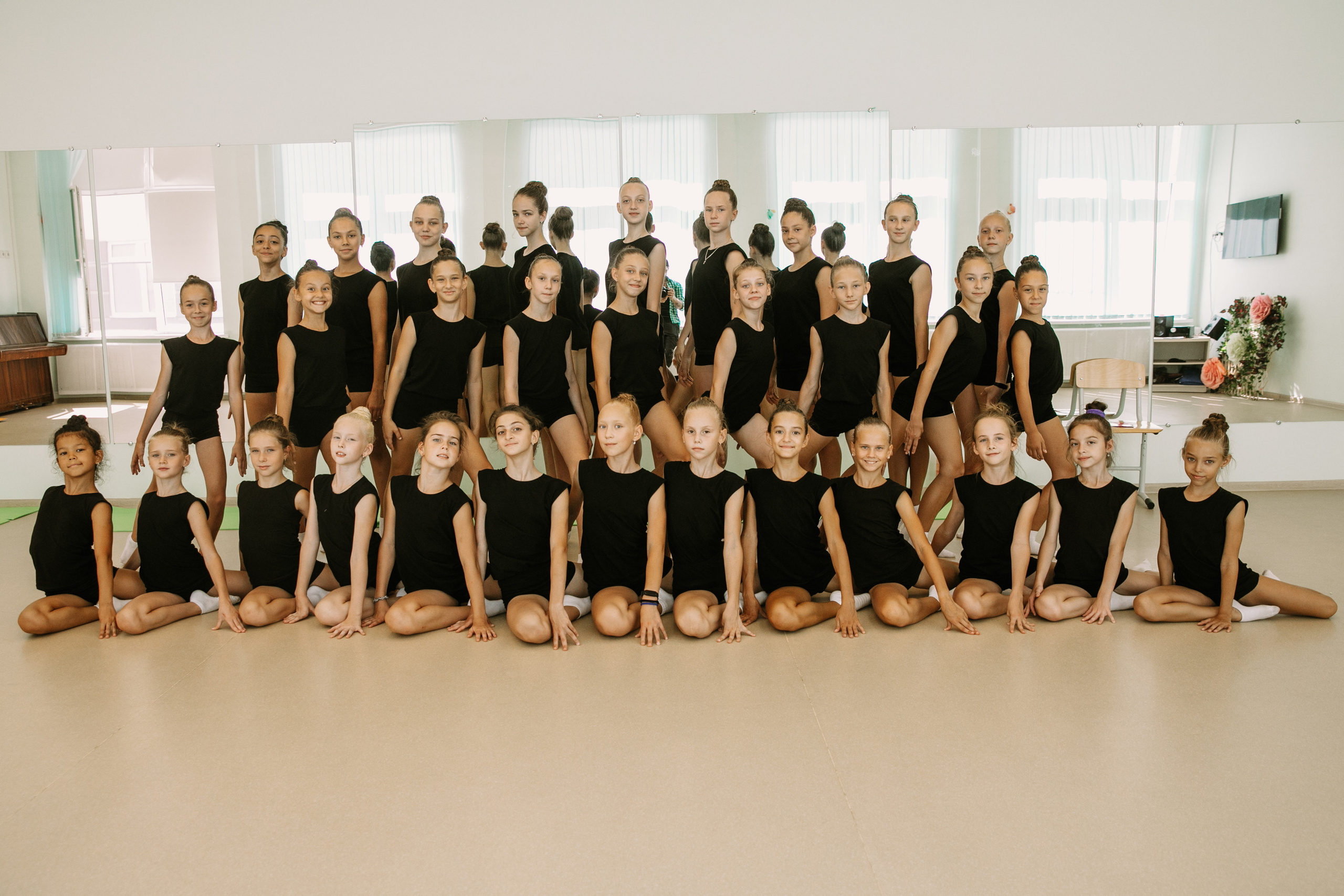 Гимнастки. Фотограф Максим Маркелов