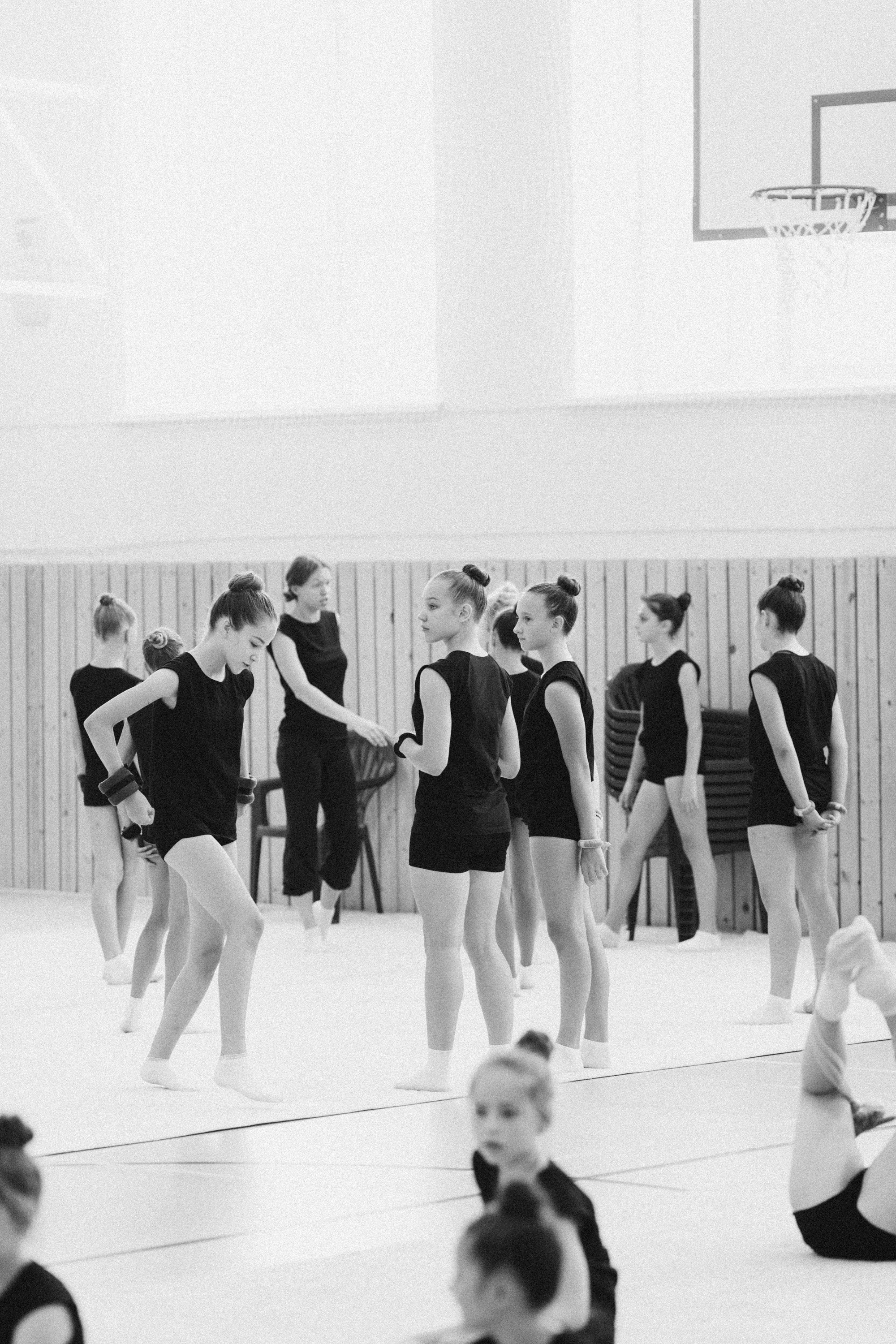 Гимнастки. Фотограф Максим Маркелов