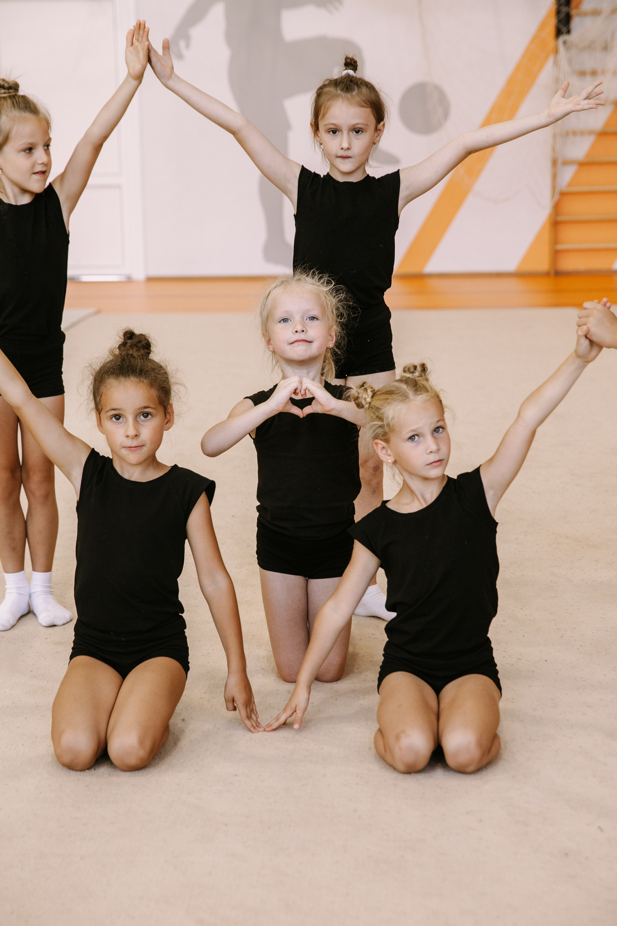 Гимнастки. Фотограф Максим Маркелов