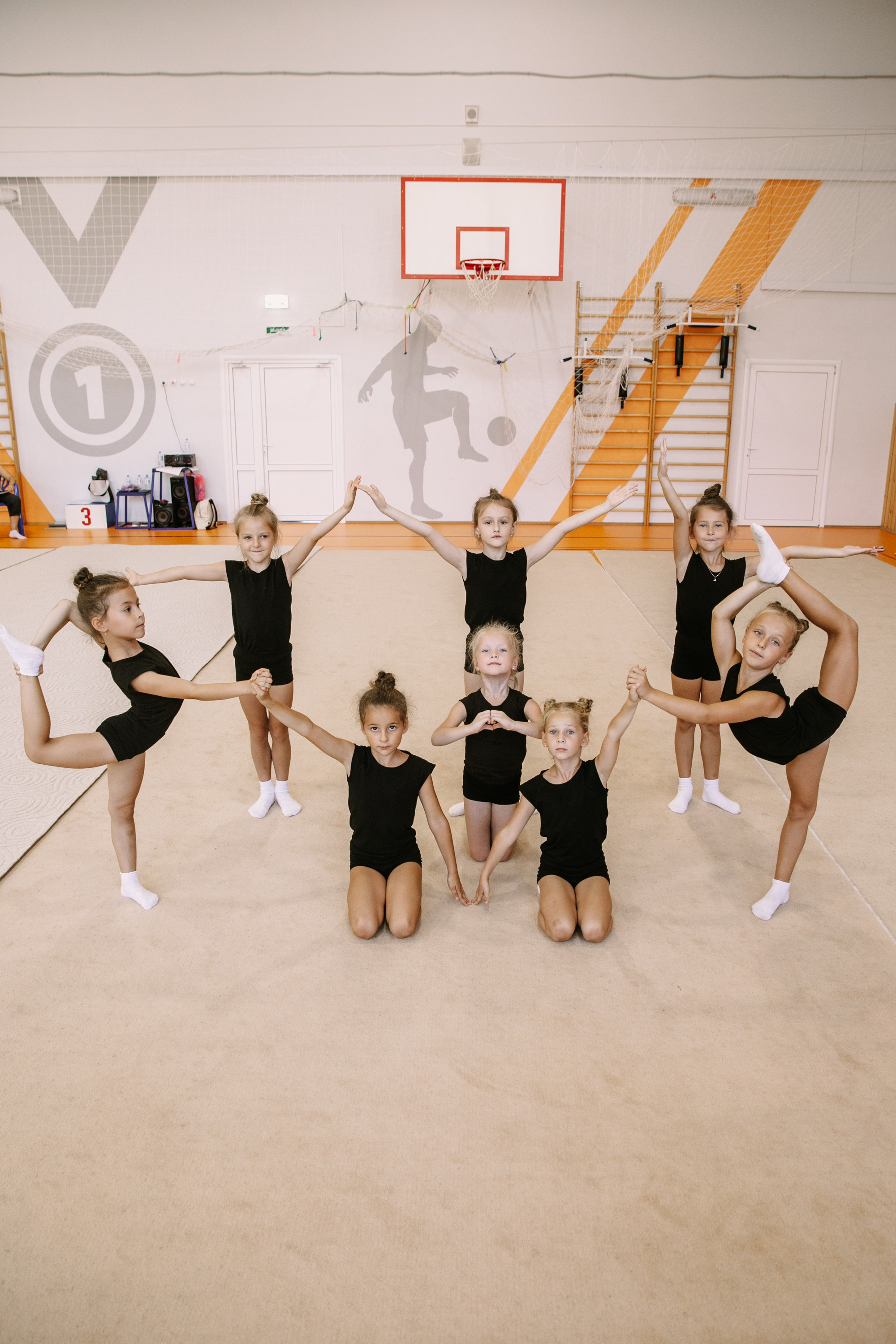 Гимнастки. Фотограф Максим Маркелов