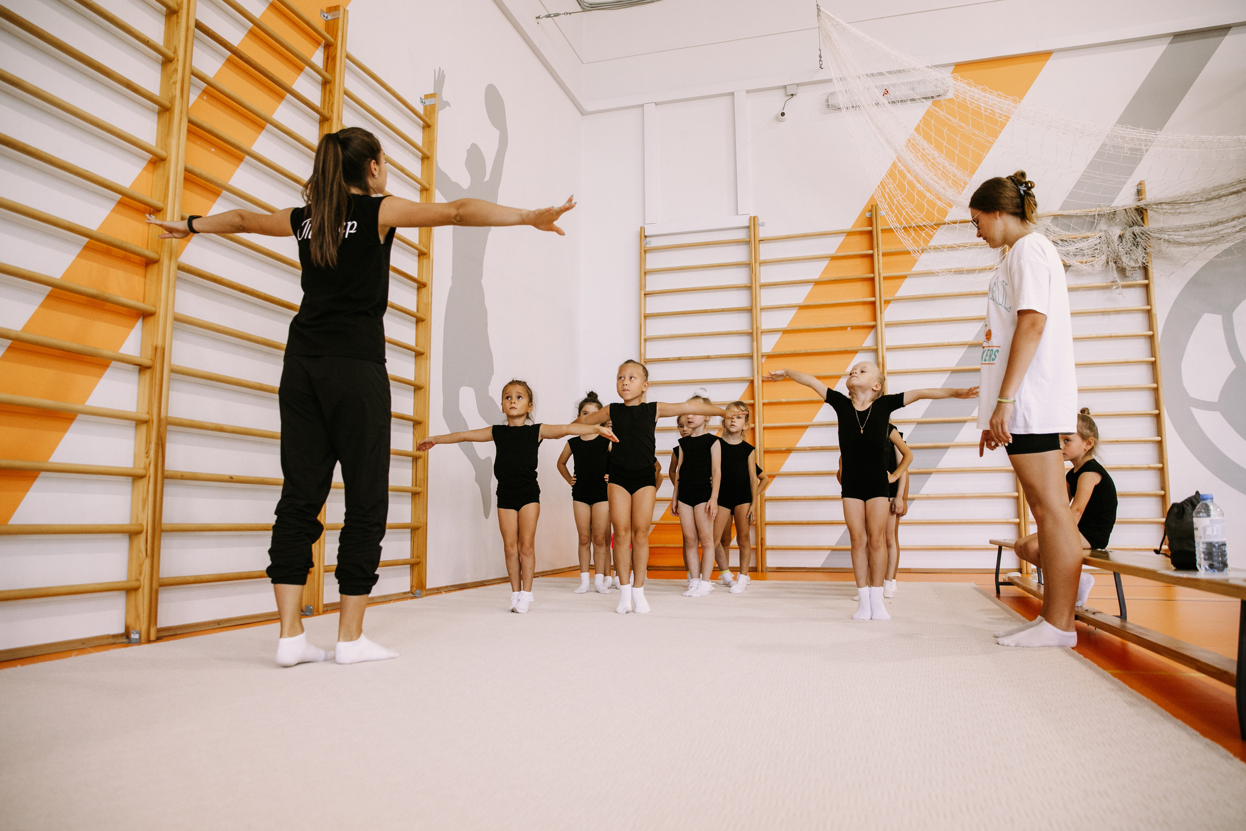 Гимнастки. Фотограф Максим Маркелов