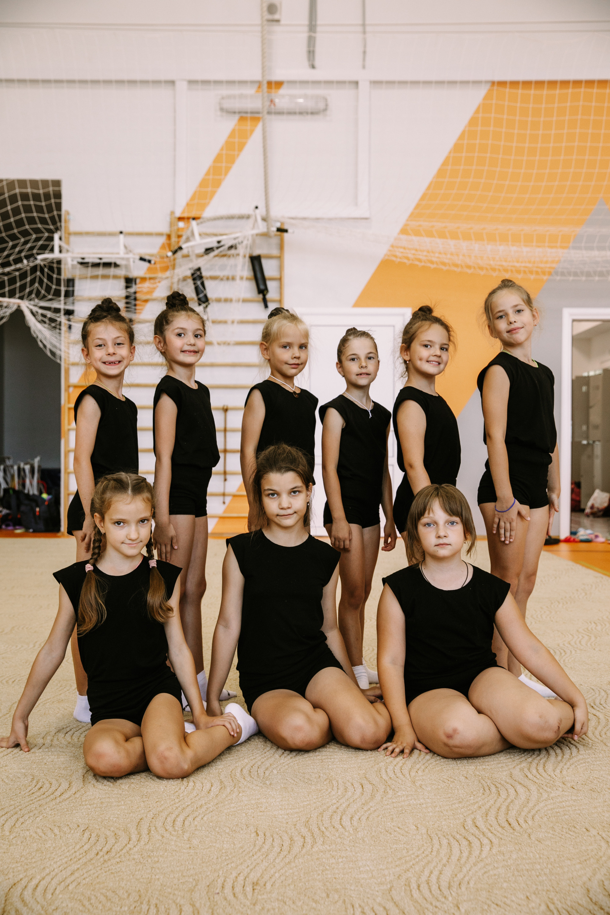 Гимнастки. Фотограф Максим Маркелов