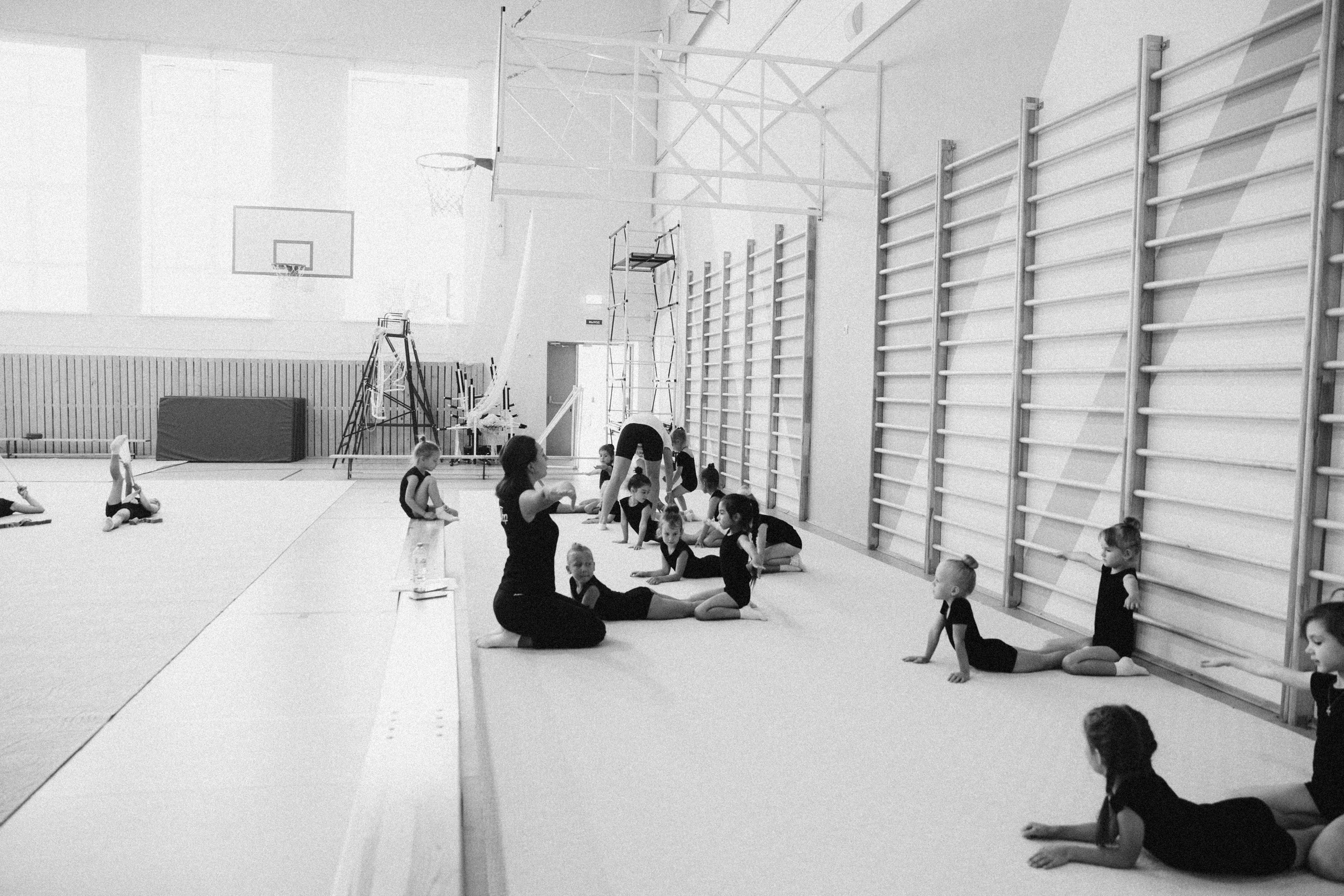 Гимнастки. Фотограф Максим Маркелов