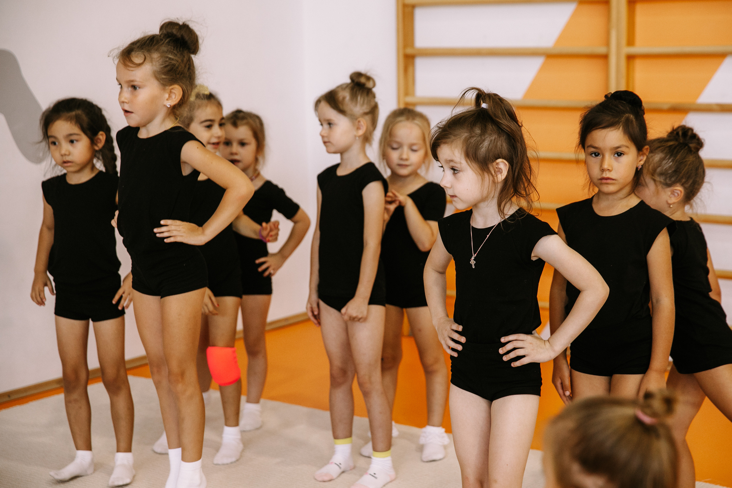 Гимнастки. Фотограф Максим Маркелов