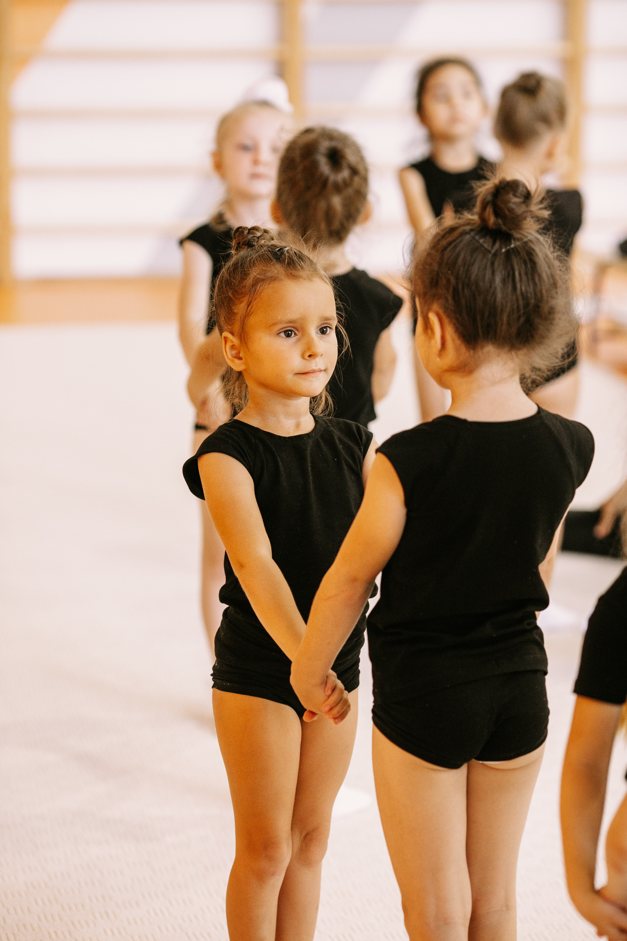 Гимнастки. Фотограф Максим Маркелов