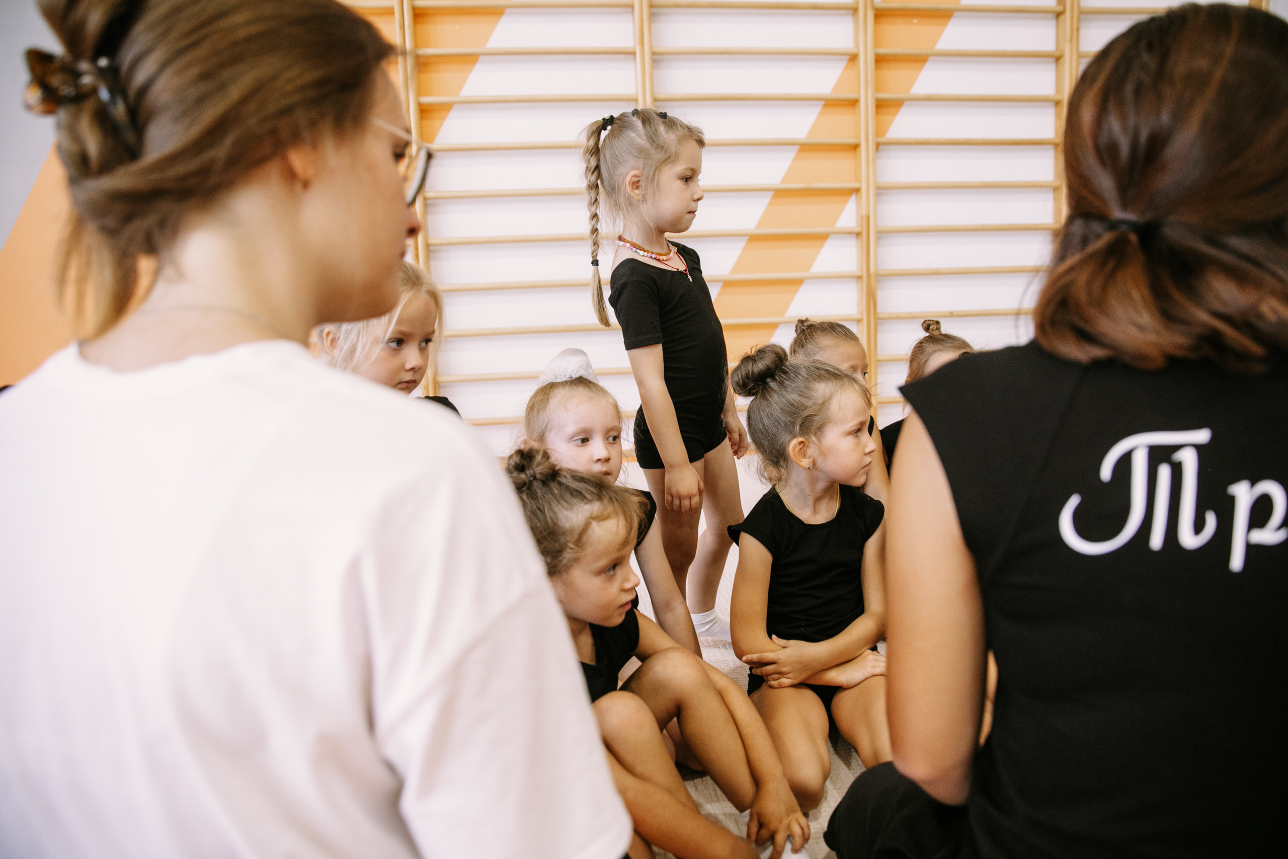 Гимнастки. Фотограф Максим Маркелов