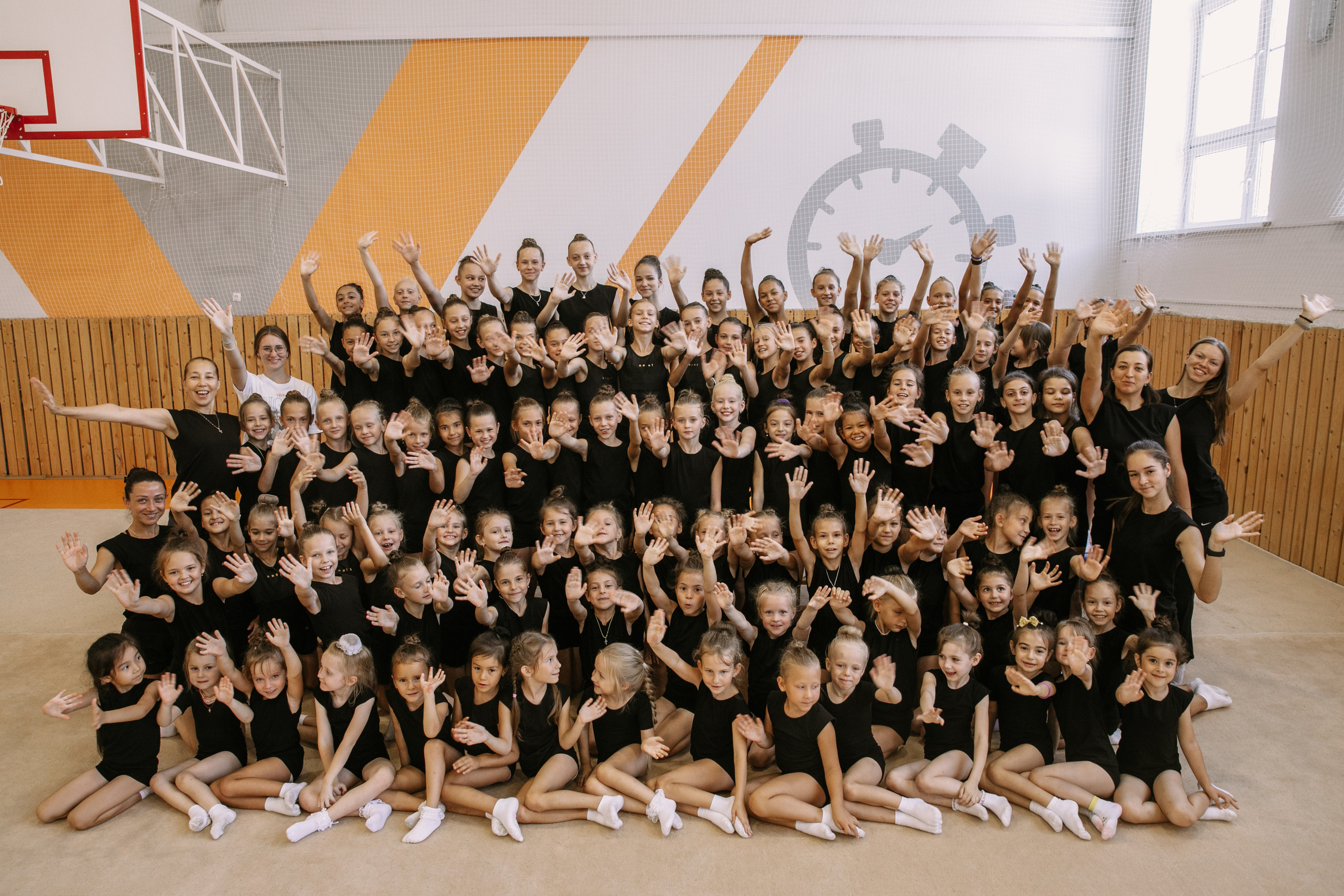 Гимнастки. Фотограф Максим Маркелов