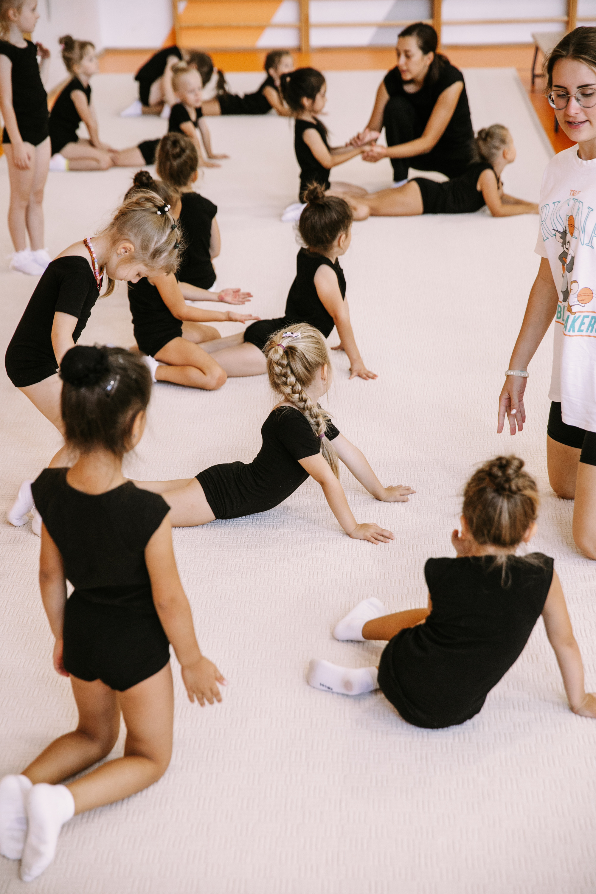 Гимнастки. Фотограф Максим Маркелов