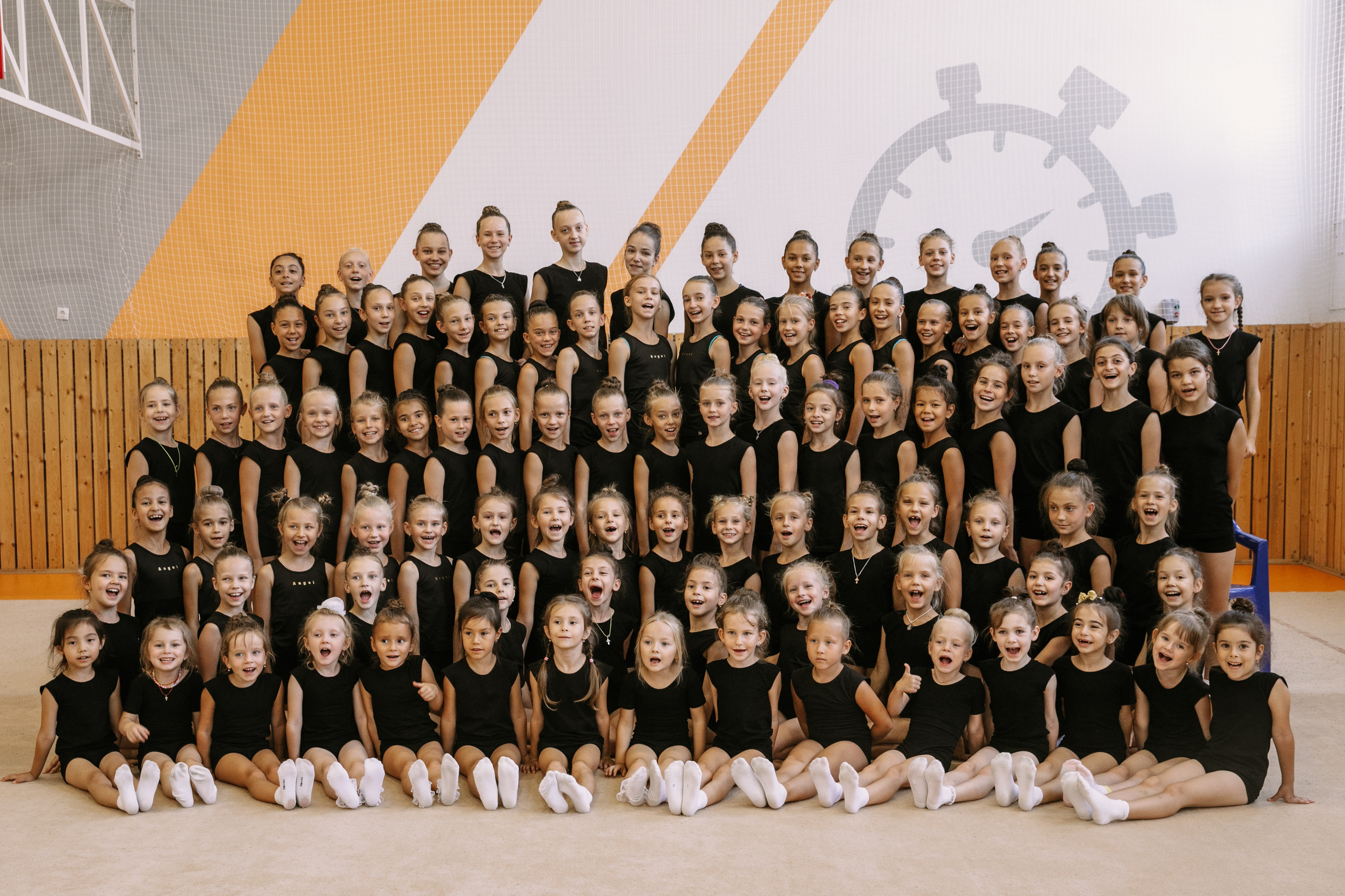 Гимнастки. Фотограф Максим Маркелов