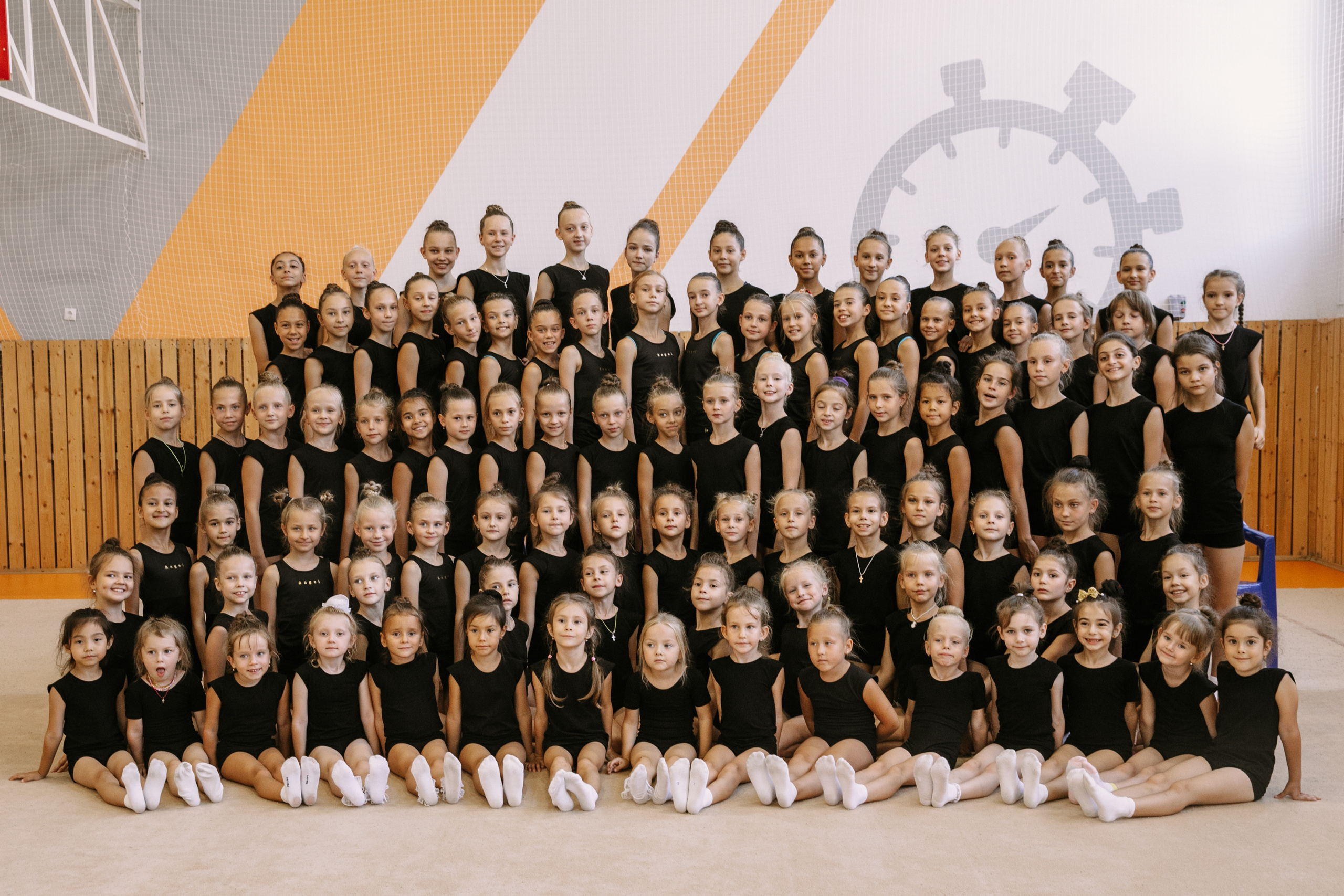 Гимнастки. Фотограф Максим Маркелов