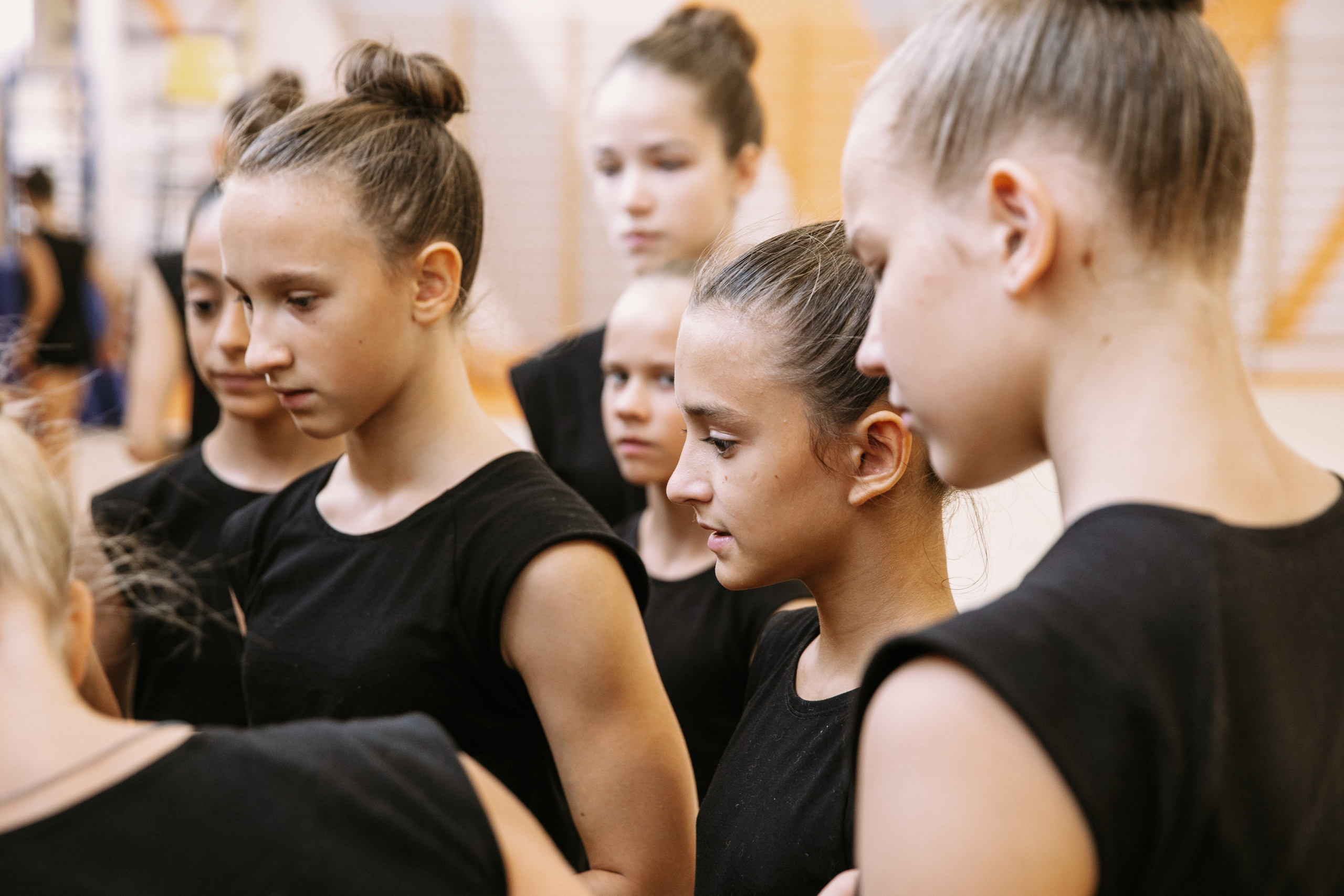 Гимнастки. Фотограф Максим Маркелов