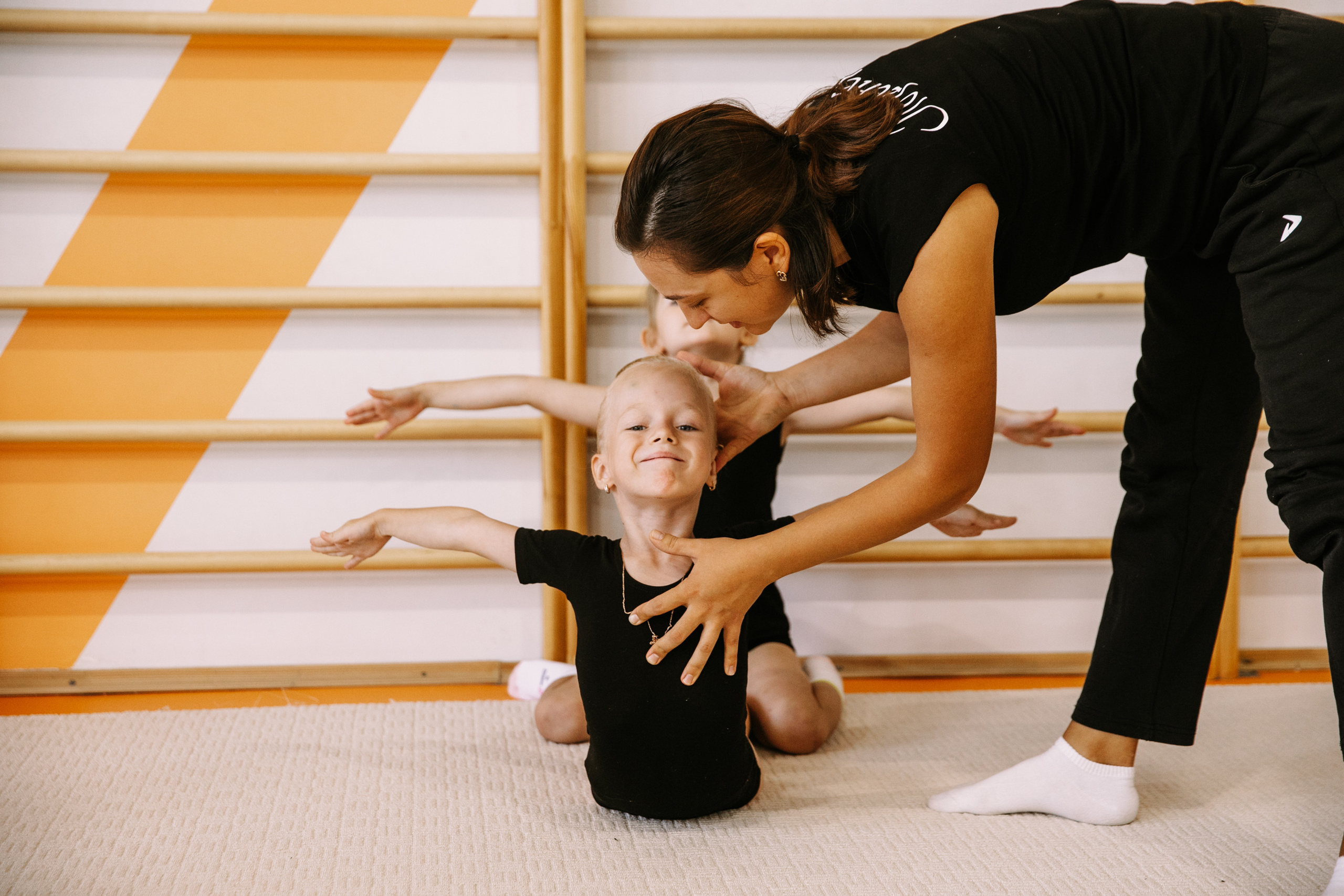 Гимнастки. Фотограф Максим Маркелов