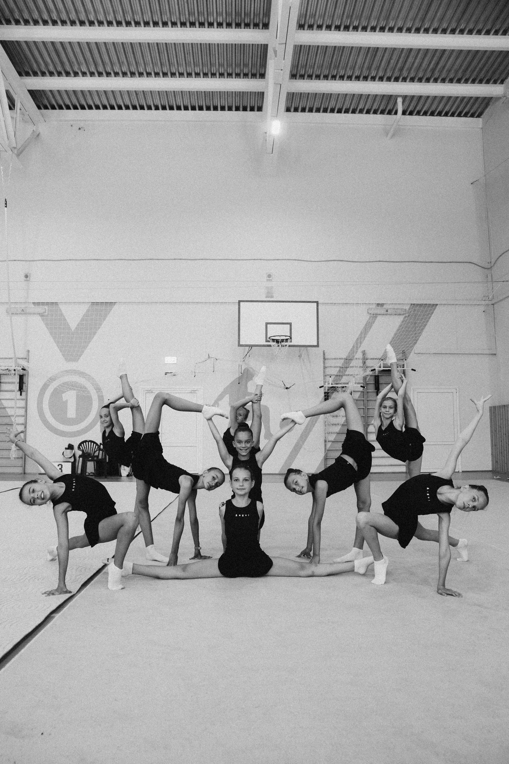 Гимнастки. Фотограф Максим Маркелов