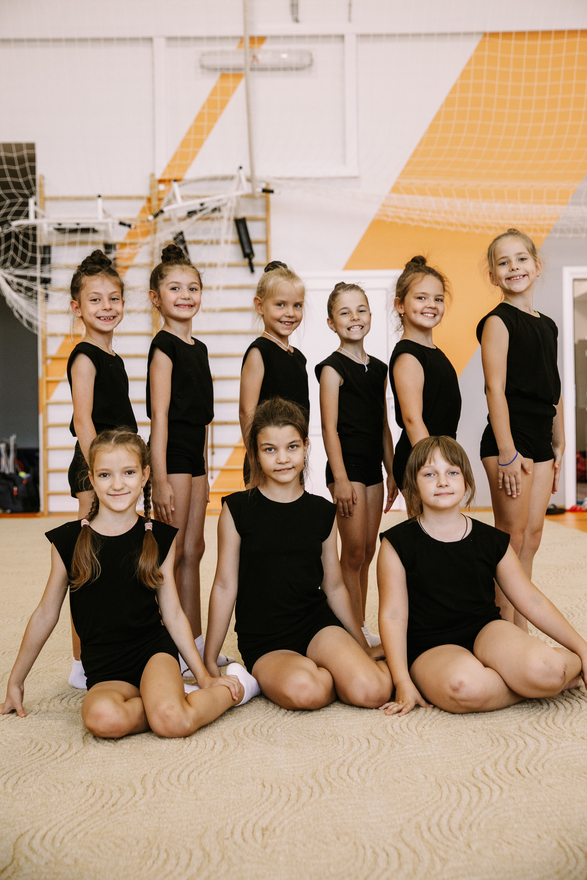 Гимнастки. Фотограф Максим Маркелов