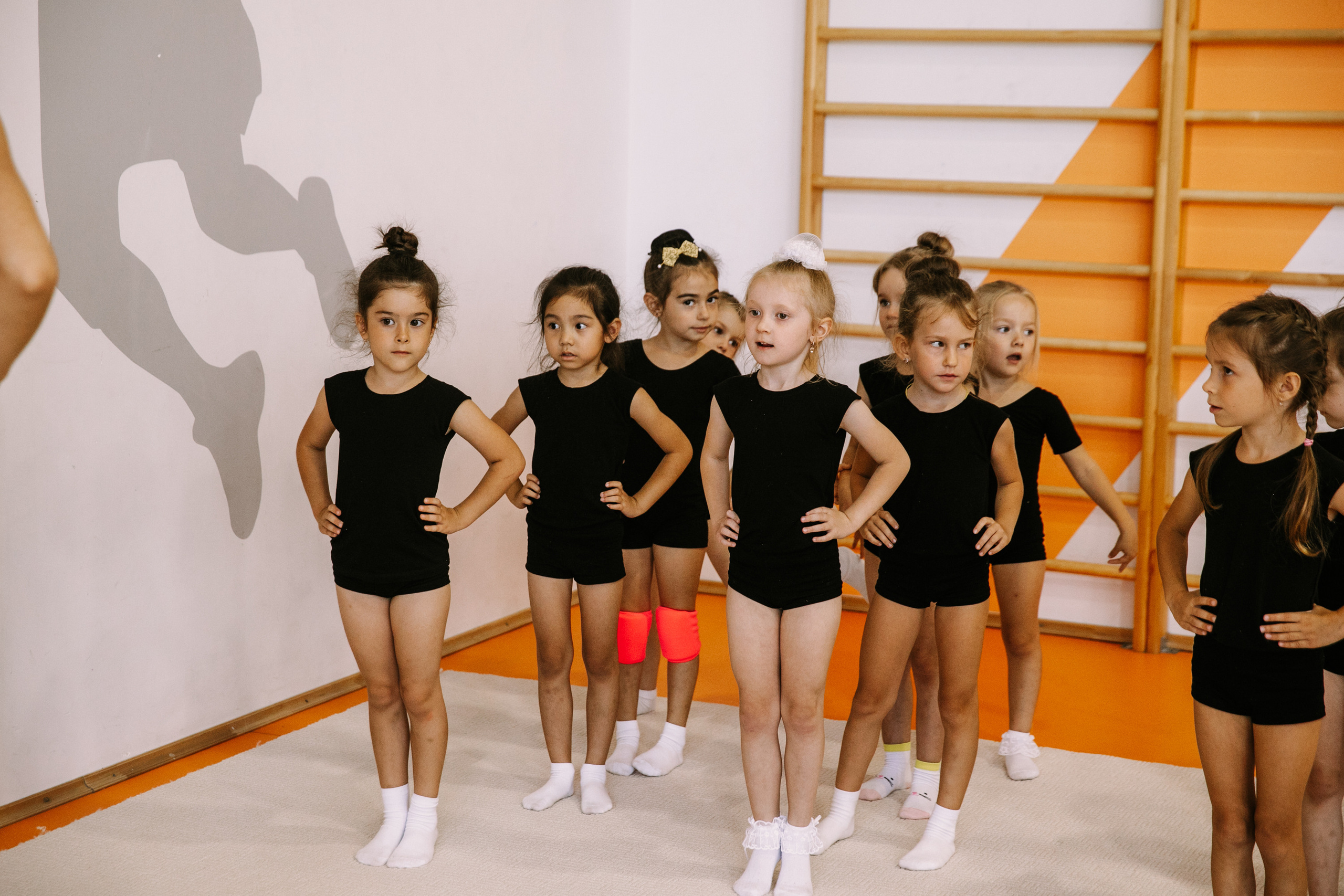 Гимнастки. Фотограф Максим Маркелов