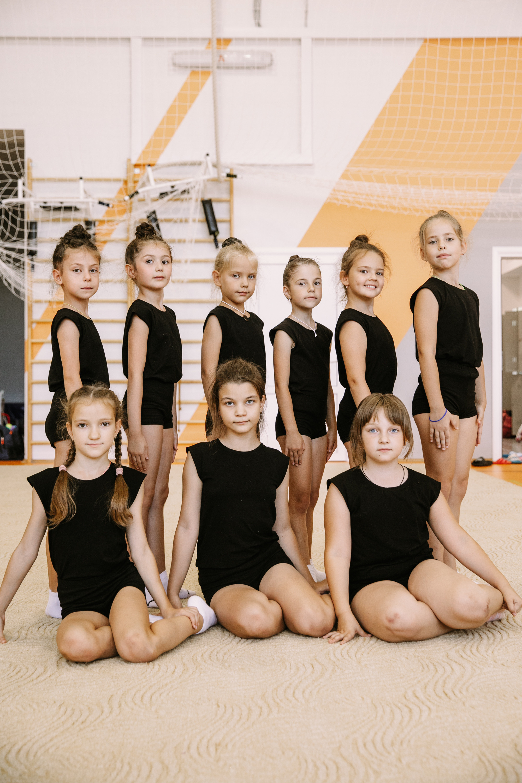 Гимнастки. Фотограф Максим Маркелов