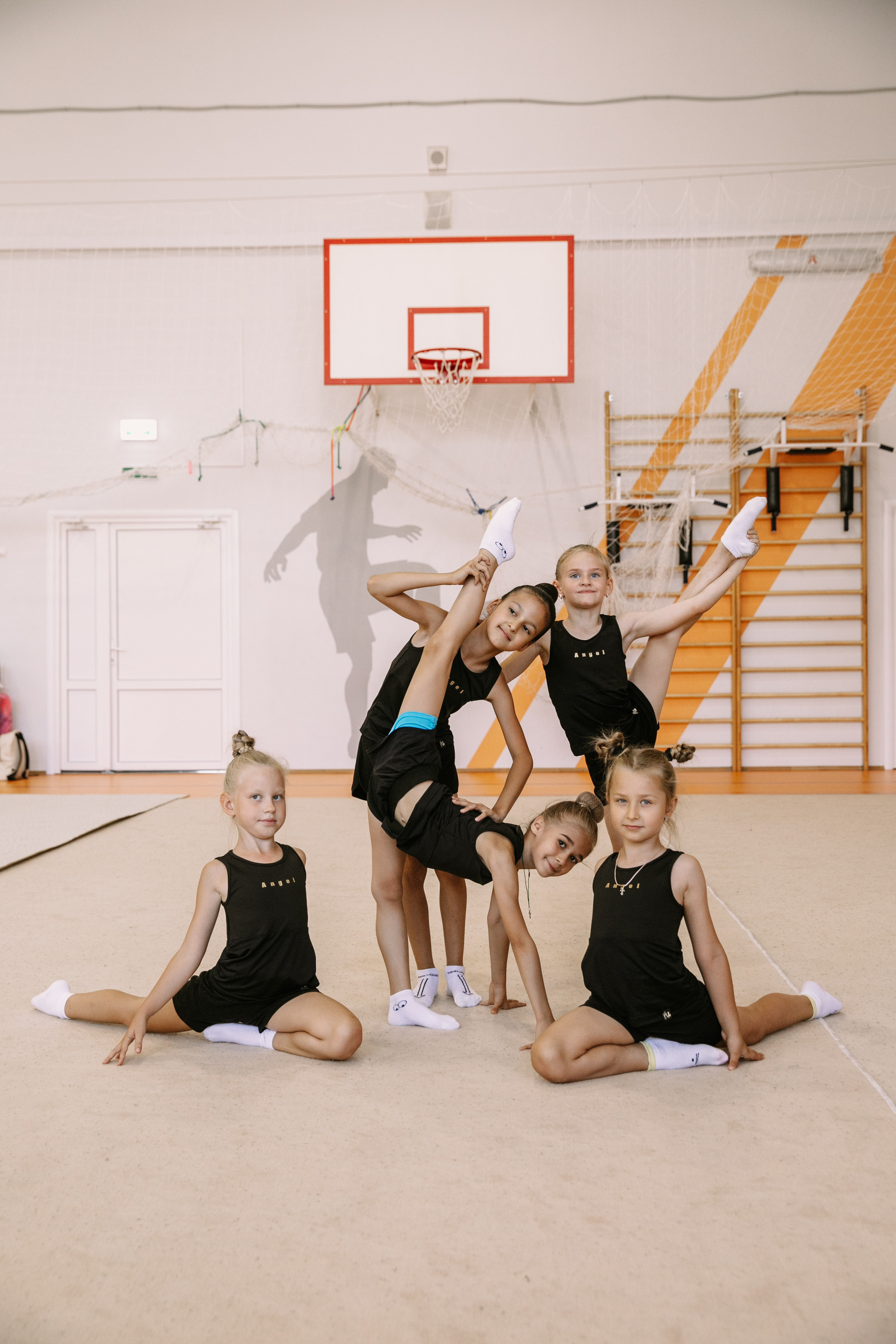 Гимнастки. Фотограф Максим Маркелов