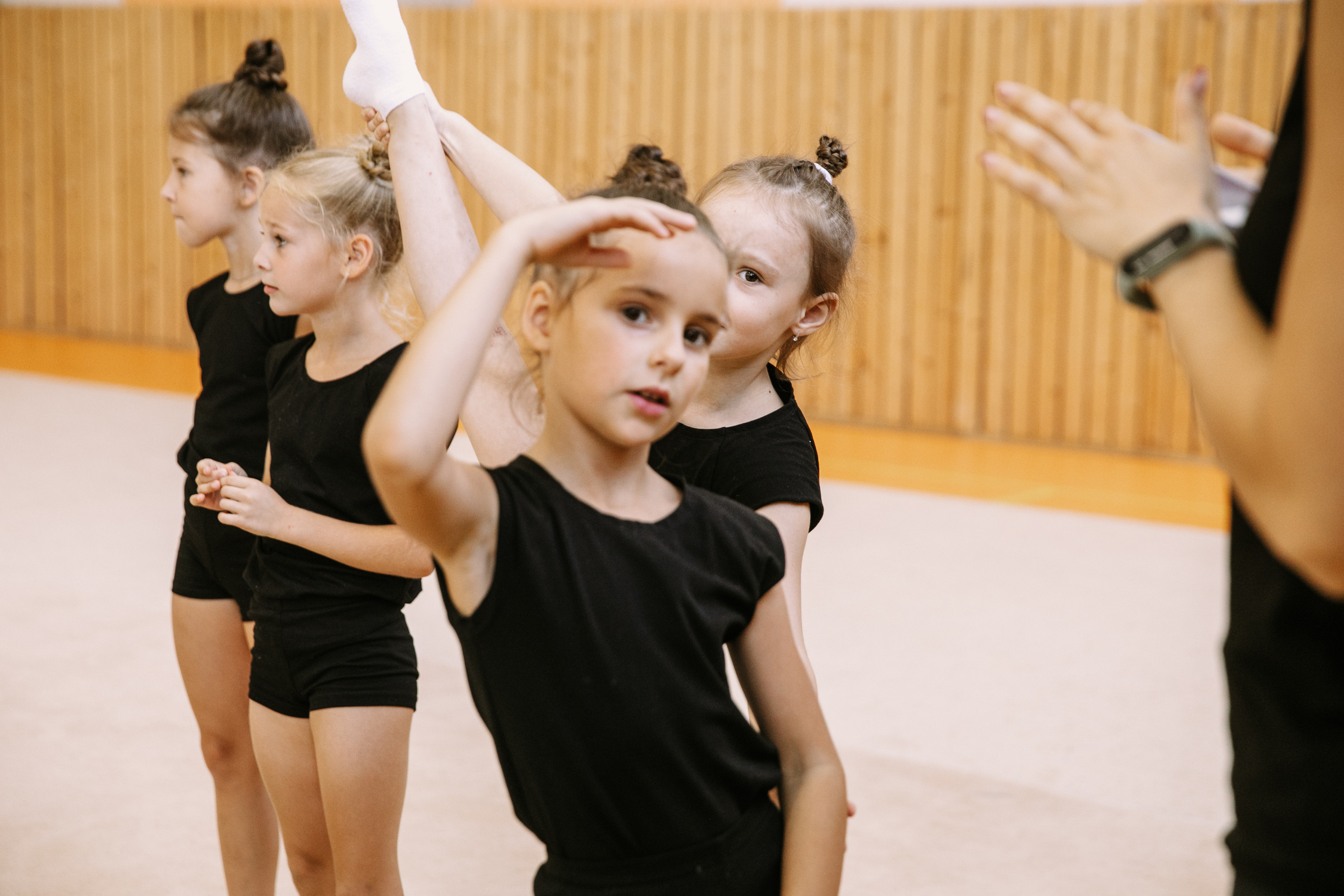 Гимнастки. Фотограф Максим Маркелов