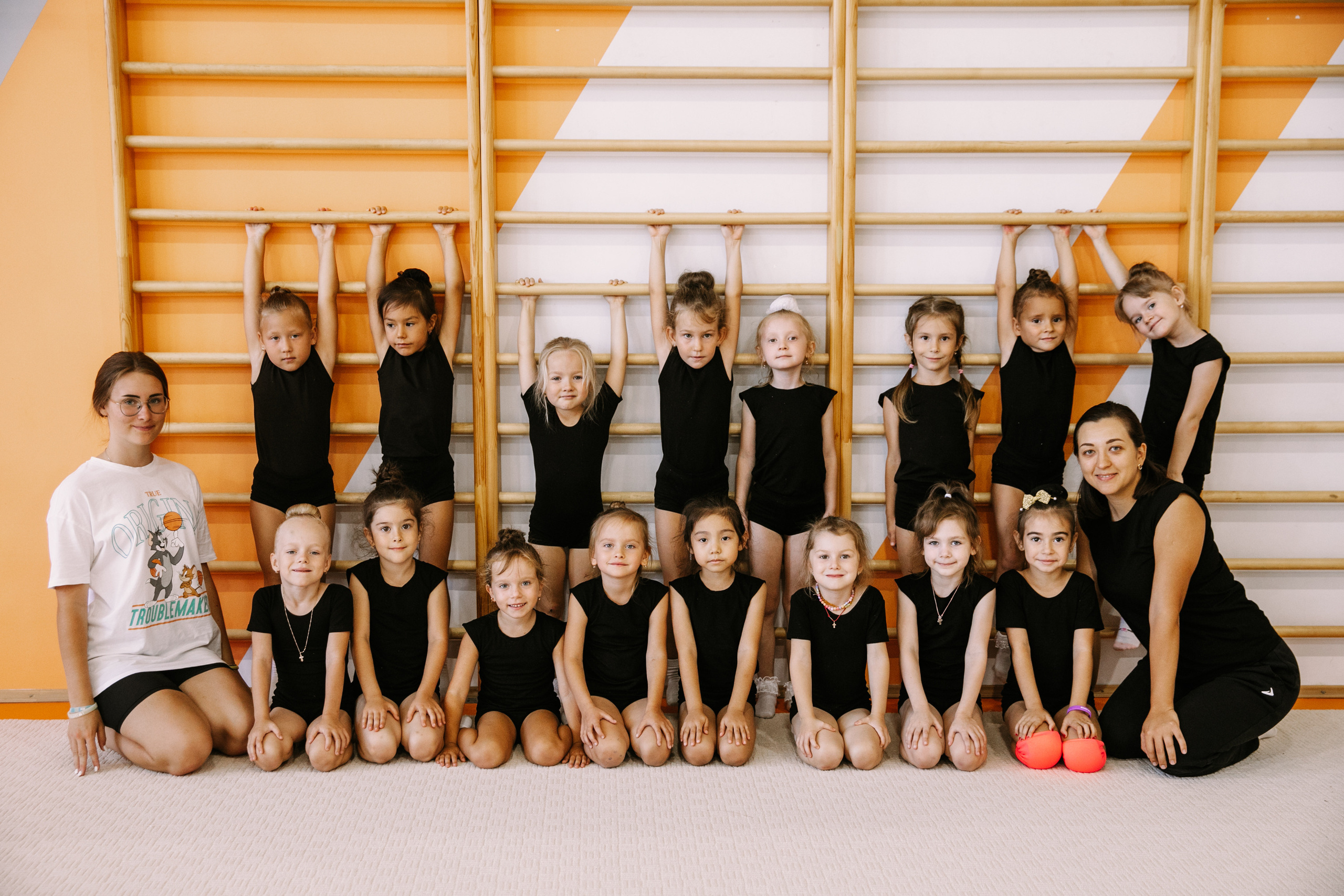 Гимнастки. Фотограф Максим Маркелов