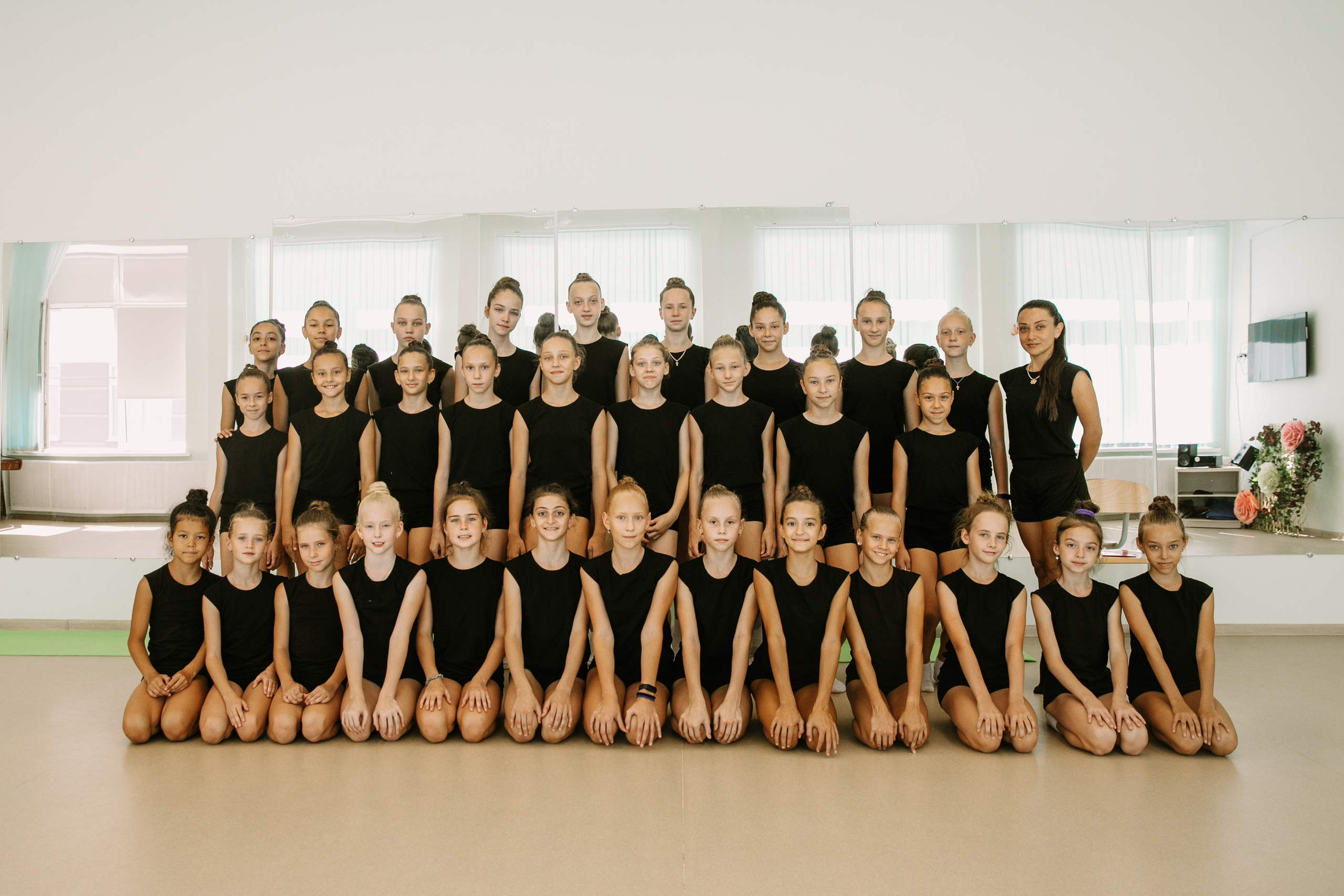 Гимнастки. Фотограф Максим Маркелов