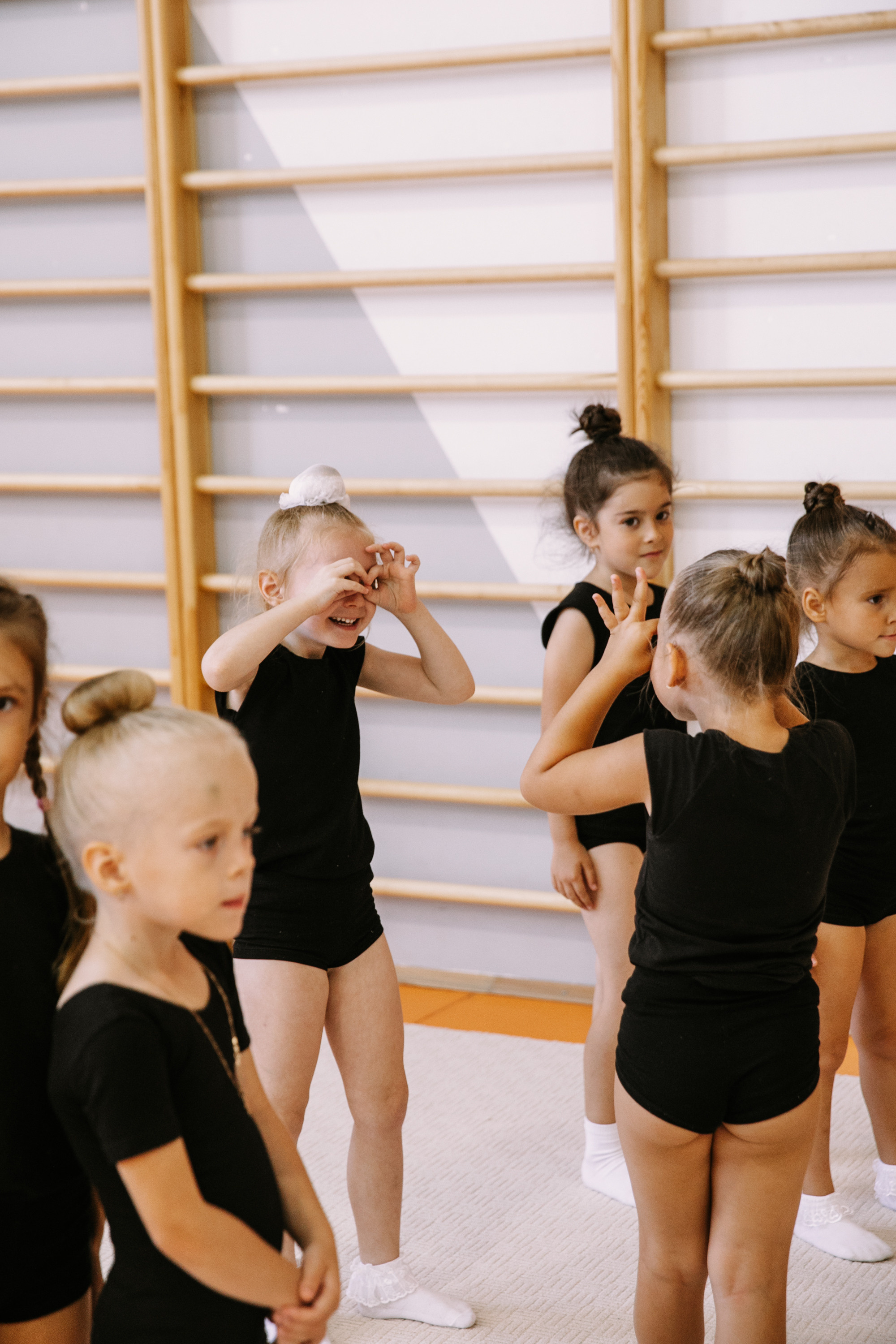 Гимнастки. Фотограф Максим Маркелов