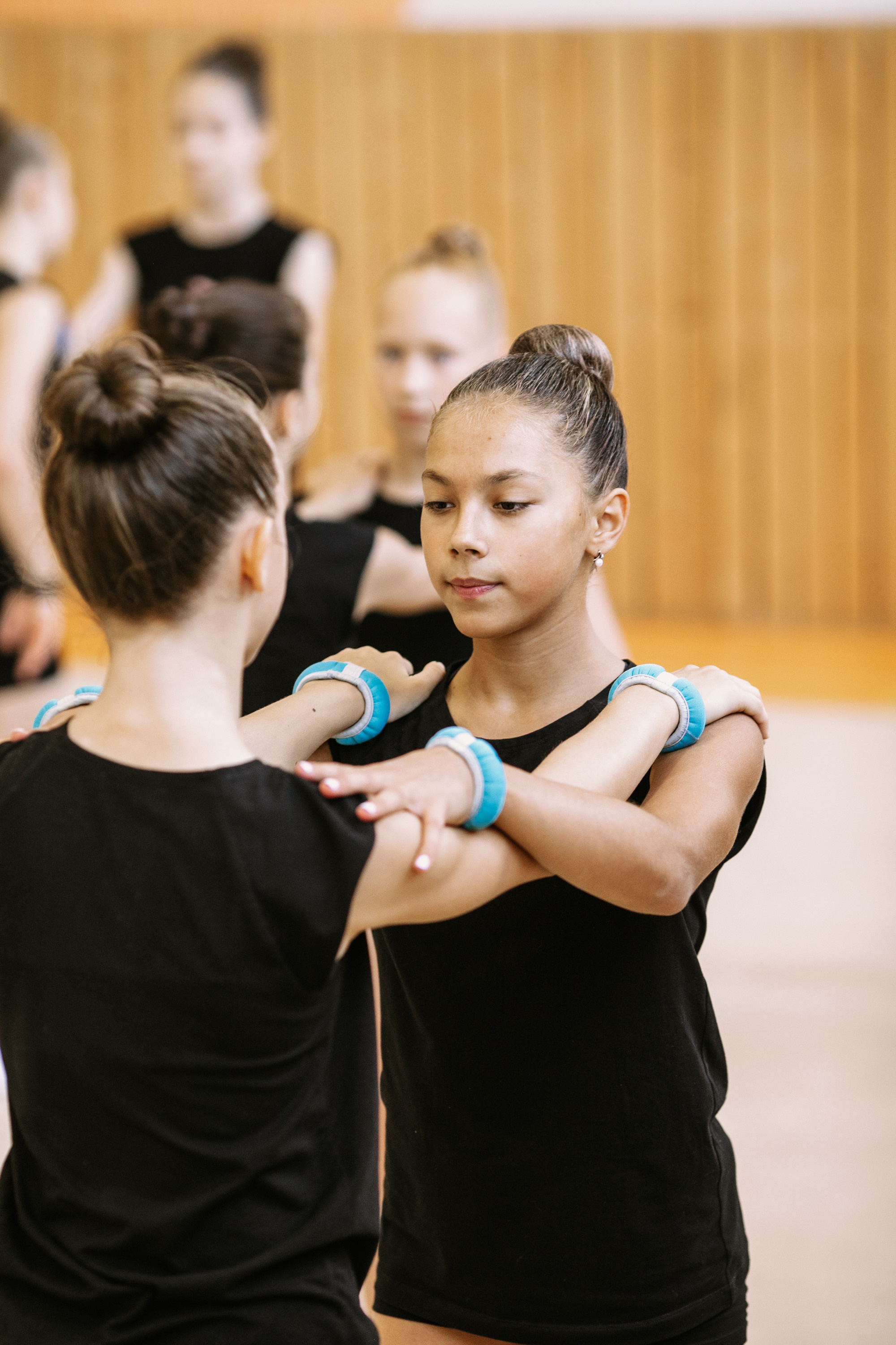 Гимнастки. Фотограф Максим Маркелов