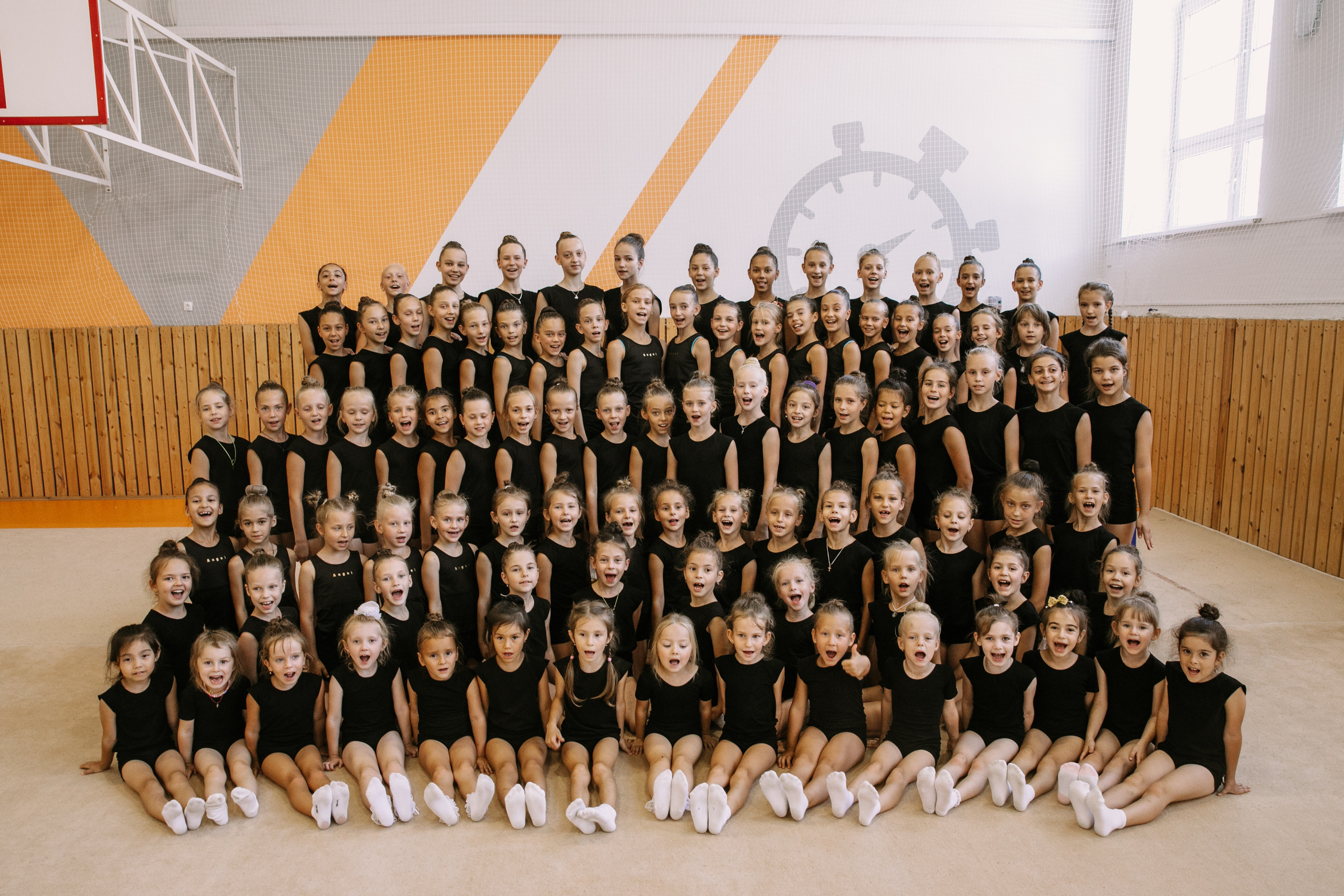 Гимнастки. Фотограф Максим Маркелов