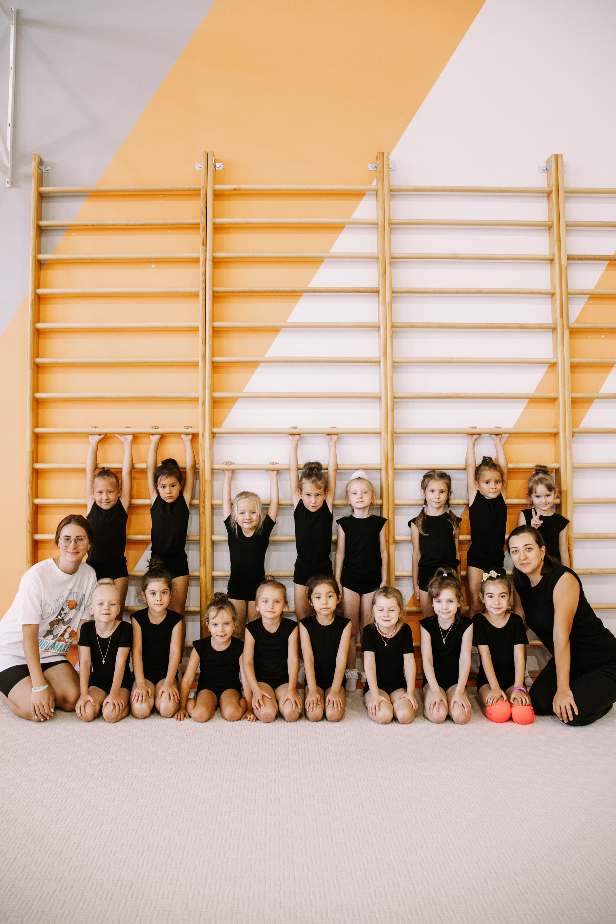 Гимнастки. Фотограф Максим Маркелов