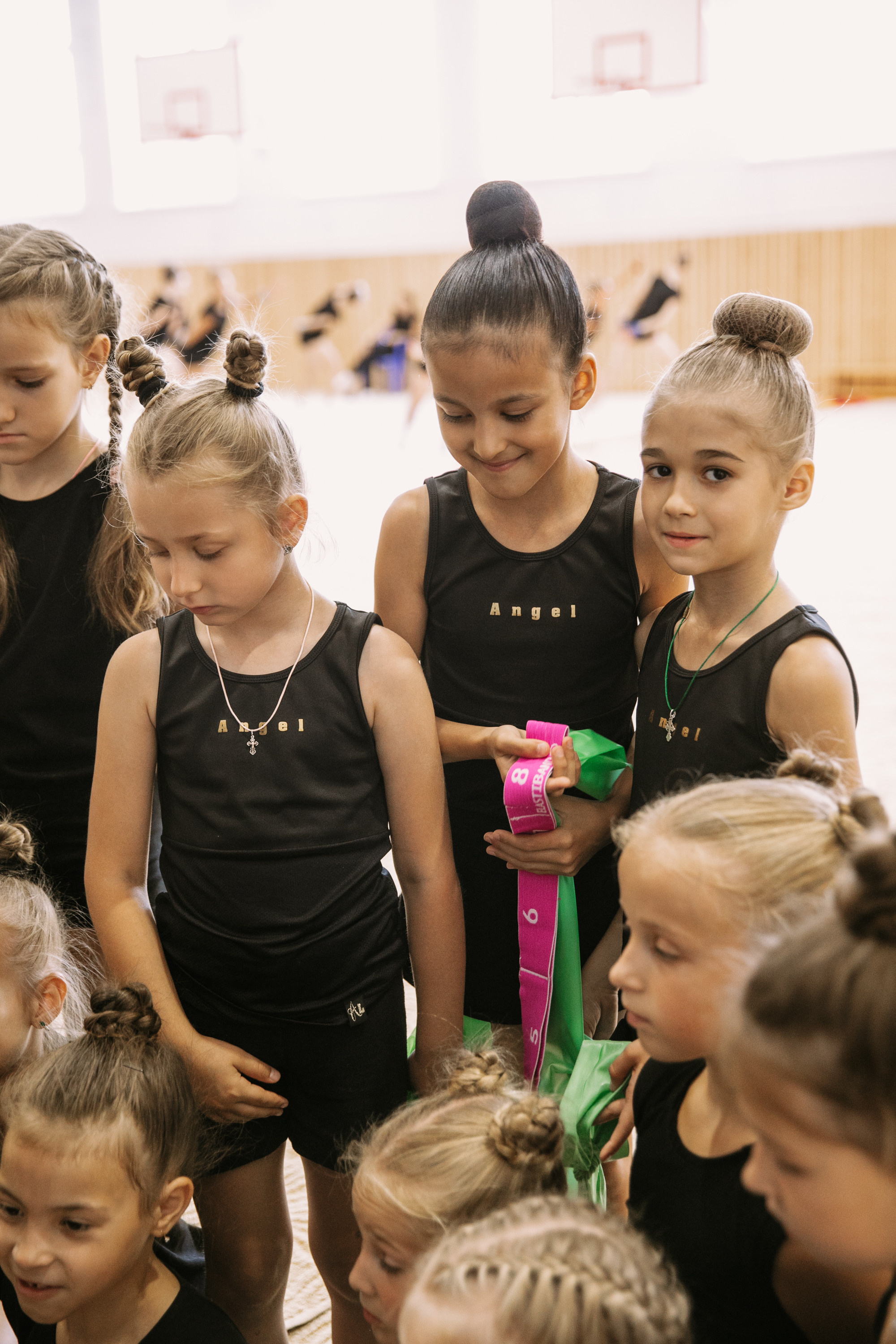 Гимнастки. Фотограф Максим Маркелов