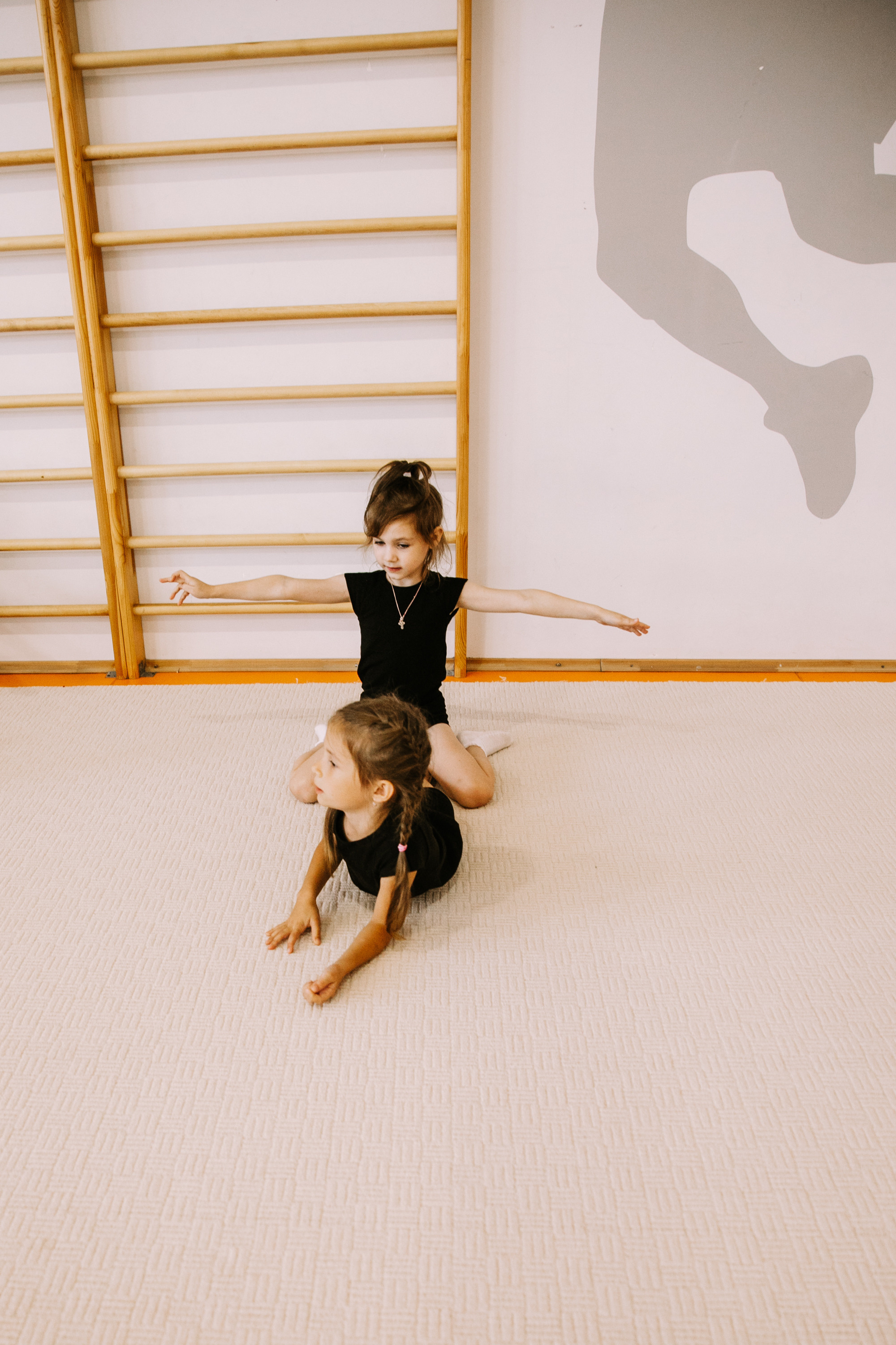 Гимнастки. Фотограф Максим Маркелов