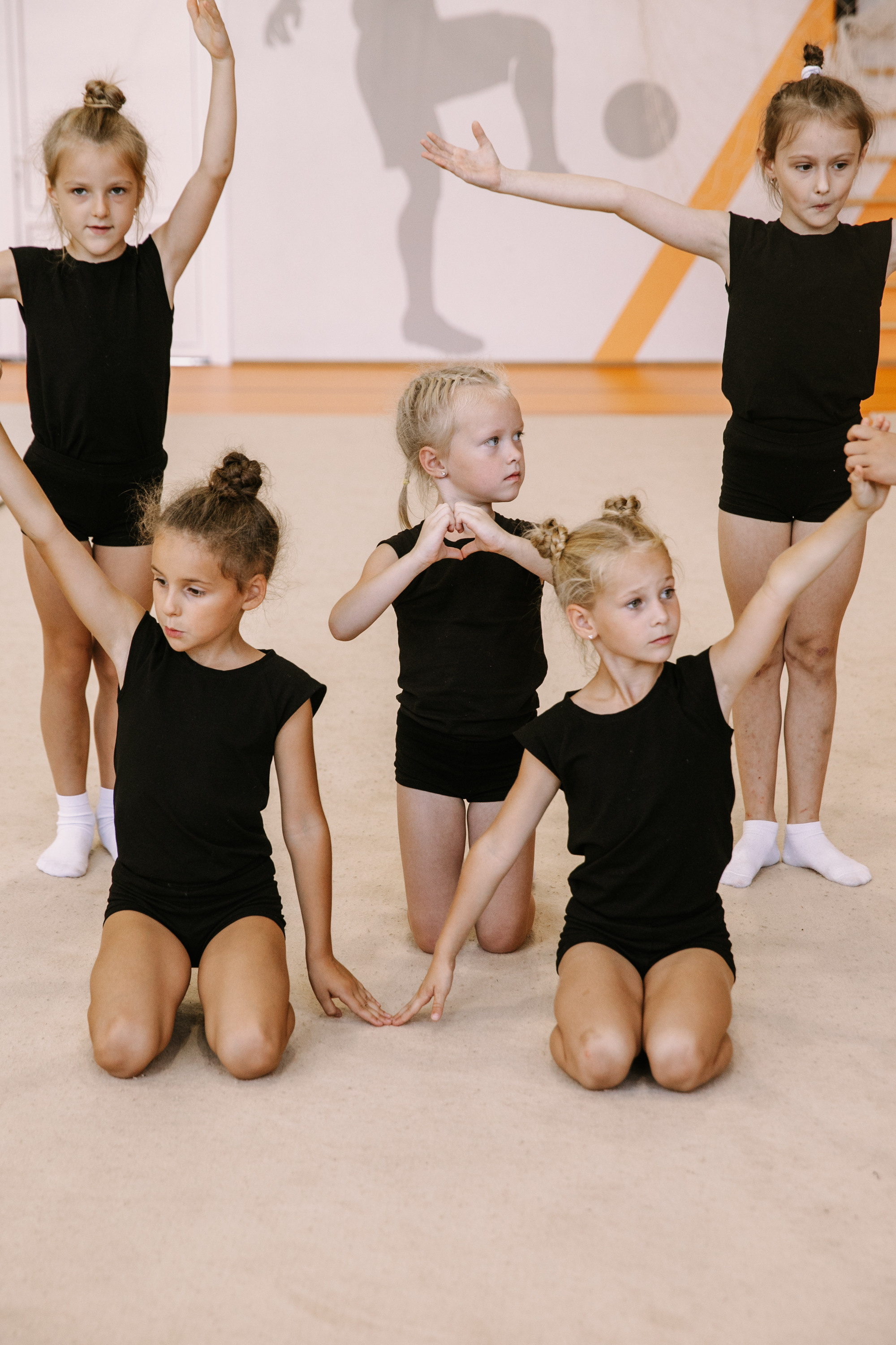 Гимнастки. Фотограф Максим Маркелов