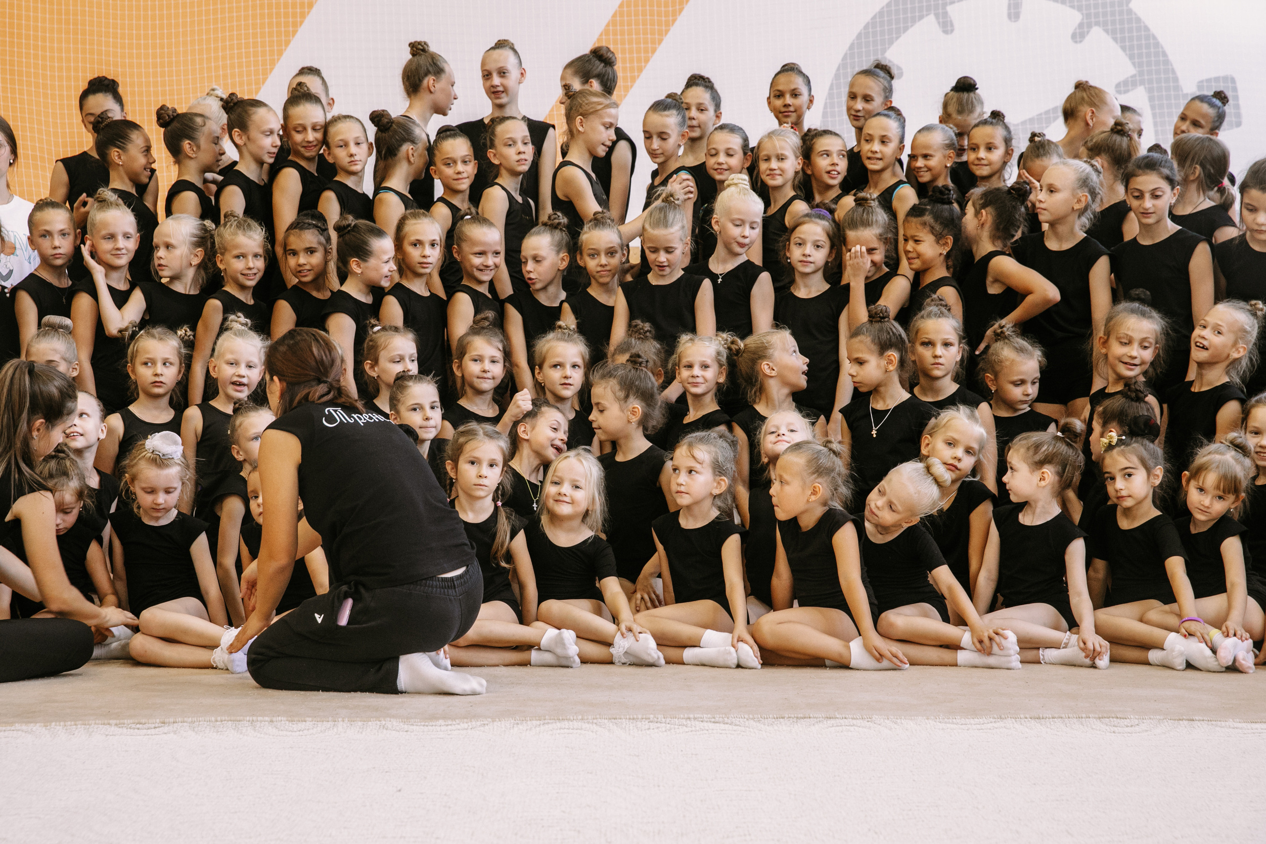 Гимнастки. Фотограф Максим Маркелов