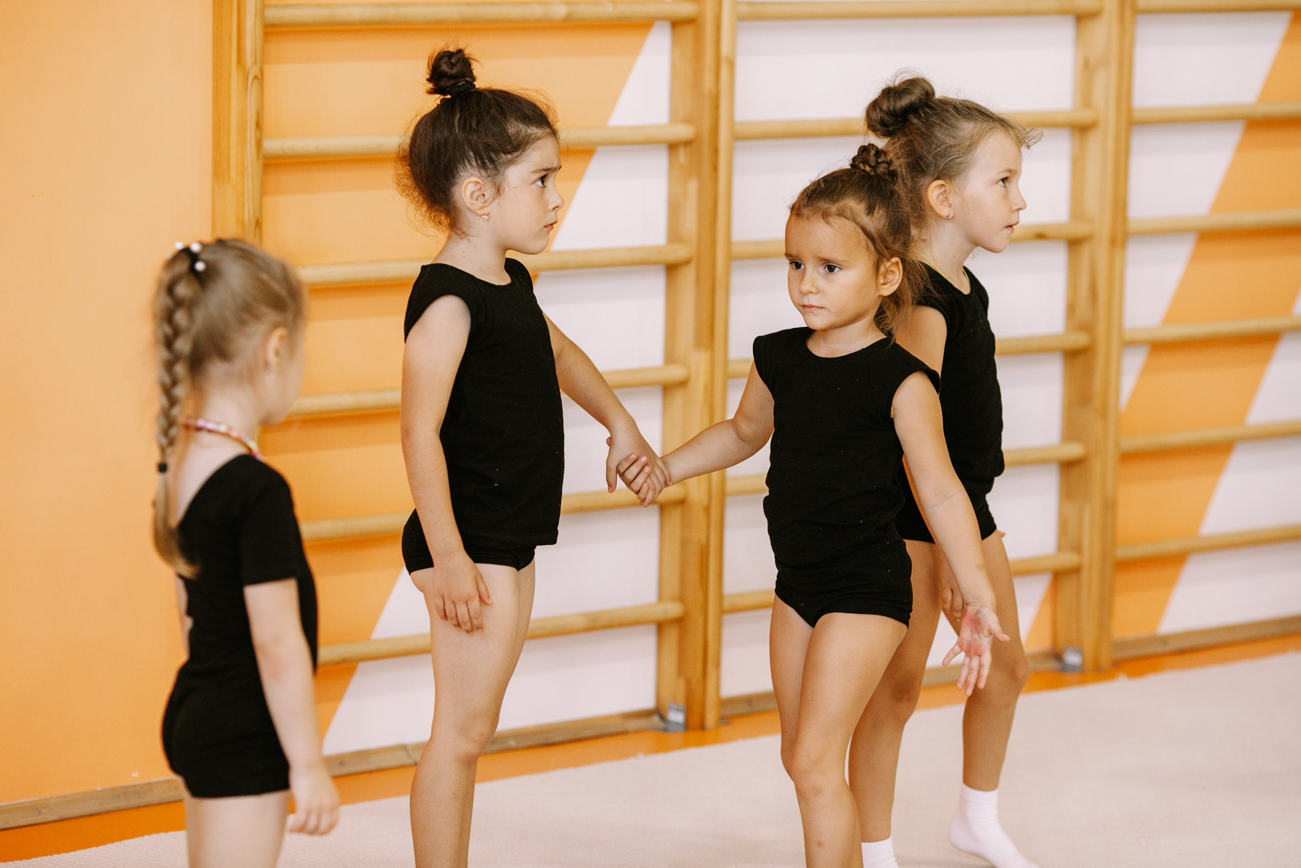 Гимнастки. Фотограф Максим Маркелов