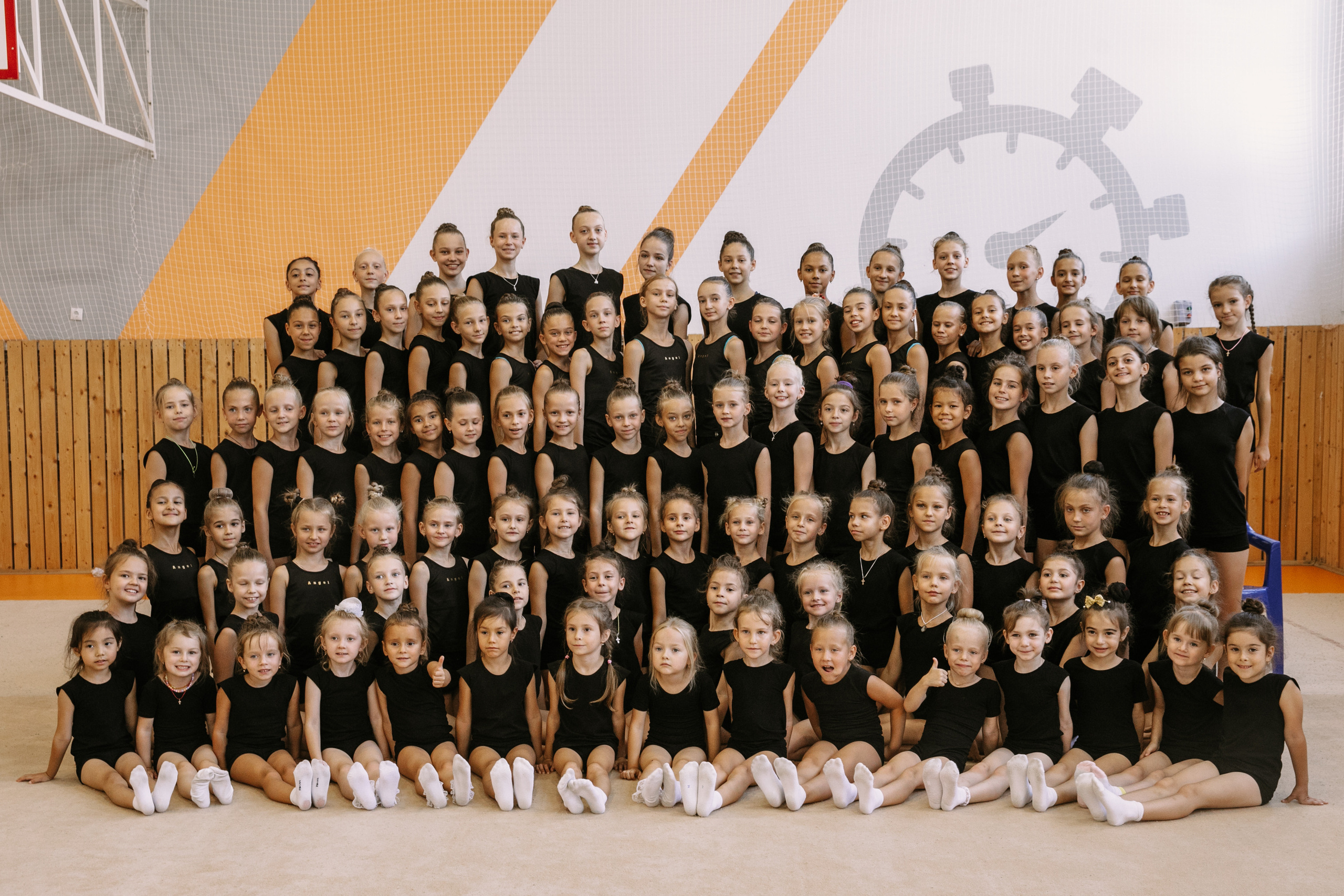 Гимнастки. Фотограф Максим Маркелов