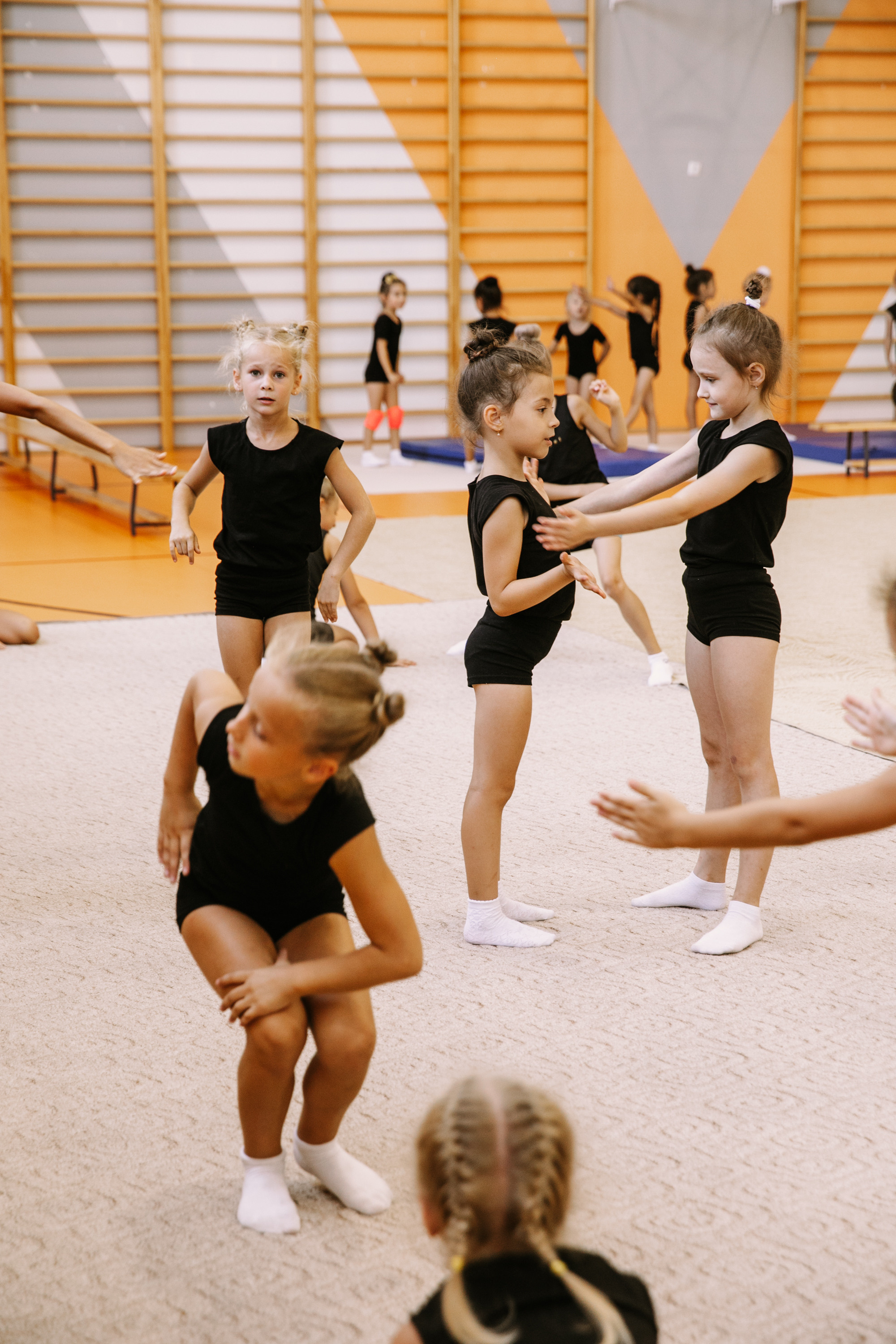 Гимнастки. Фотограф Максим Маркелов