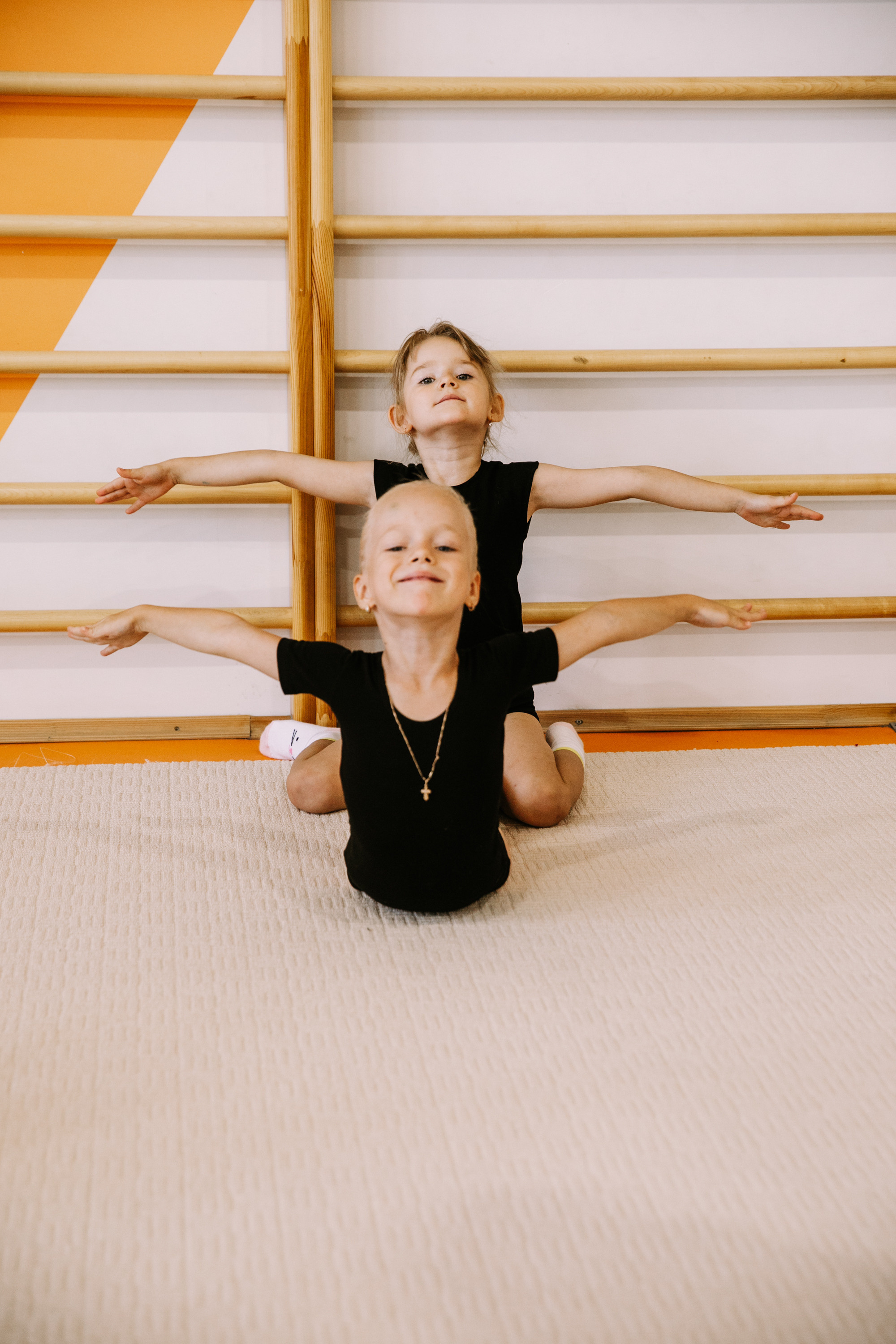 Гимнастки. Фотограф Максим Маркелов