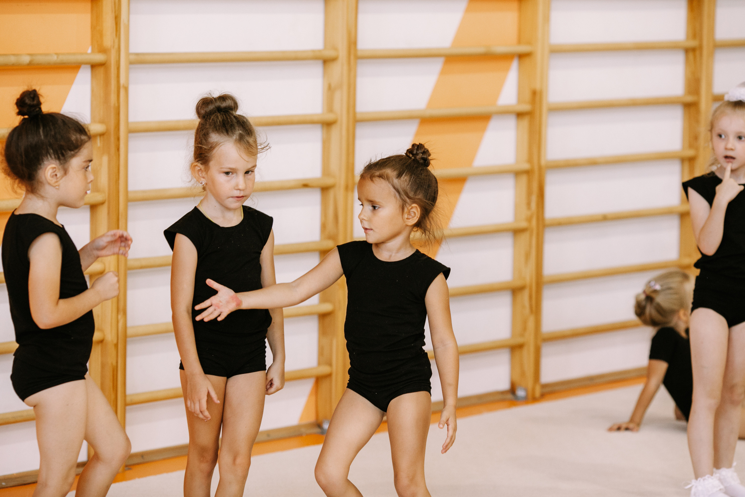 Гимнастки. Фотограф Максим Маркелов